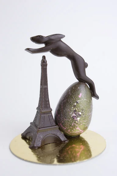 Rabbit Leaping the Eiffel Tower