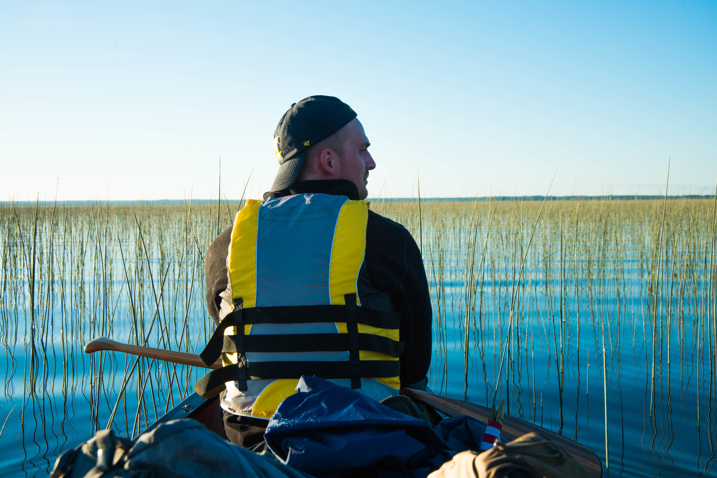  At times we would just simply sit and be. While we did have an agenda to canoe the entire river, we would never get so caught up in our adventure to where wouldn't stop and enjoy where we were. 