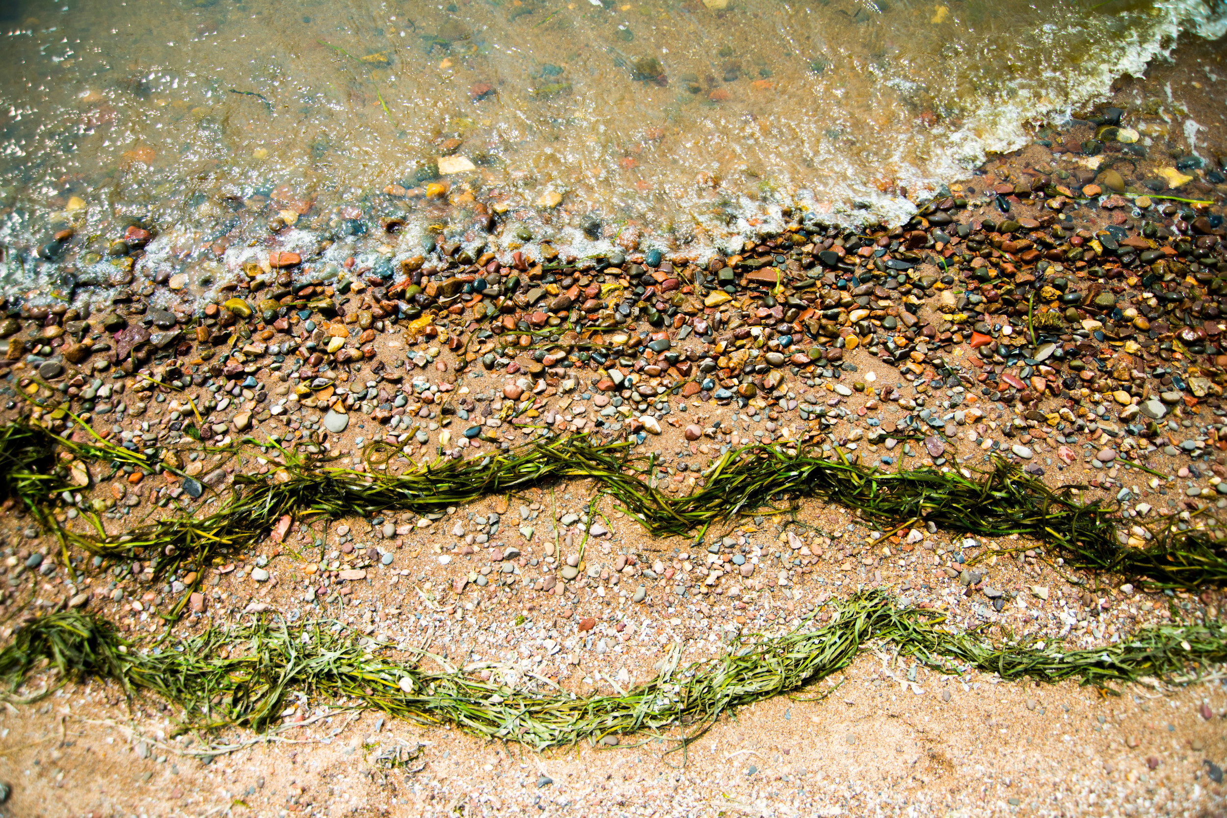 Lake Pepin- another lake along the Mississippi River. I was continually drawn to the patterns the repetition of the waves would have upon the shoreline.