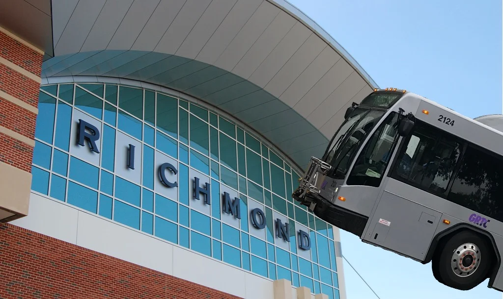 Bus service to the airport!