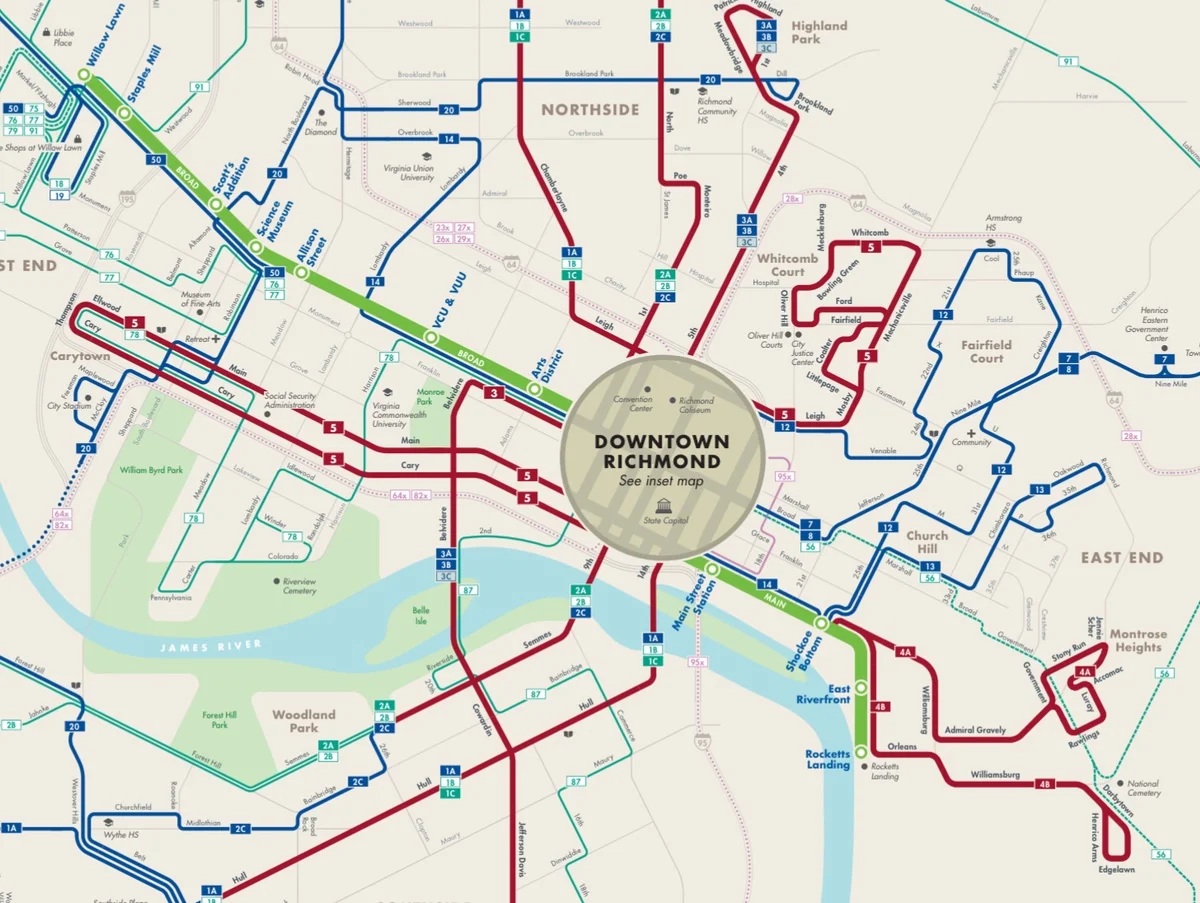 This week in transit: Check out the new system map