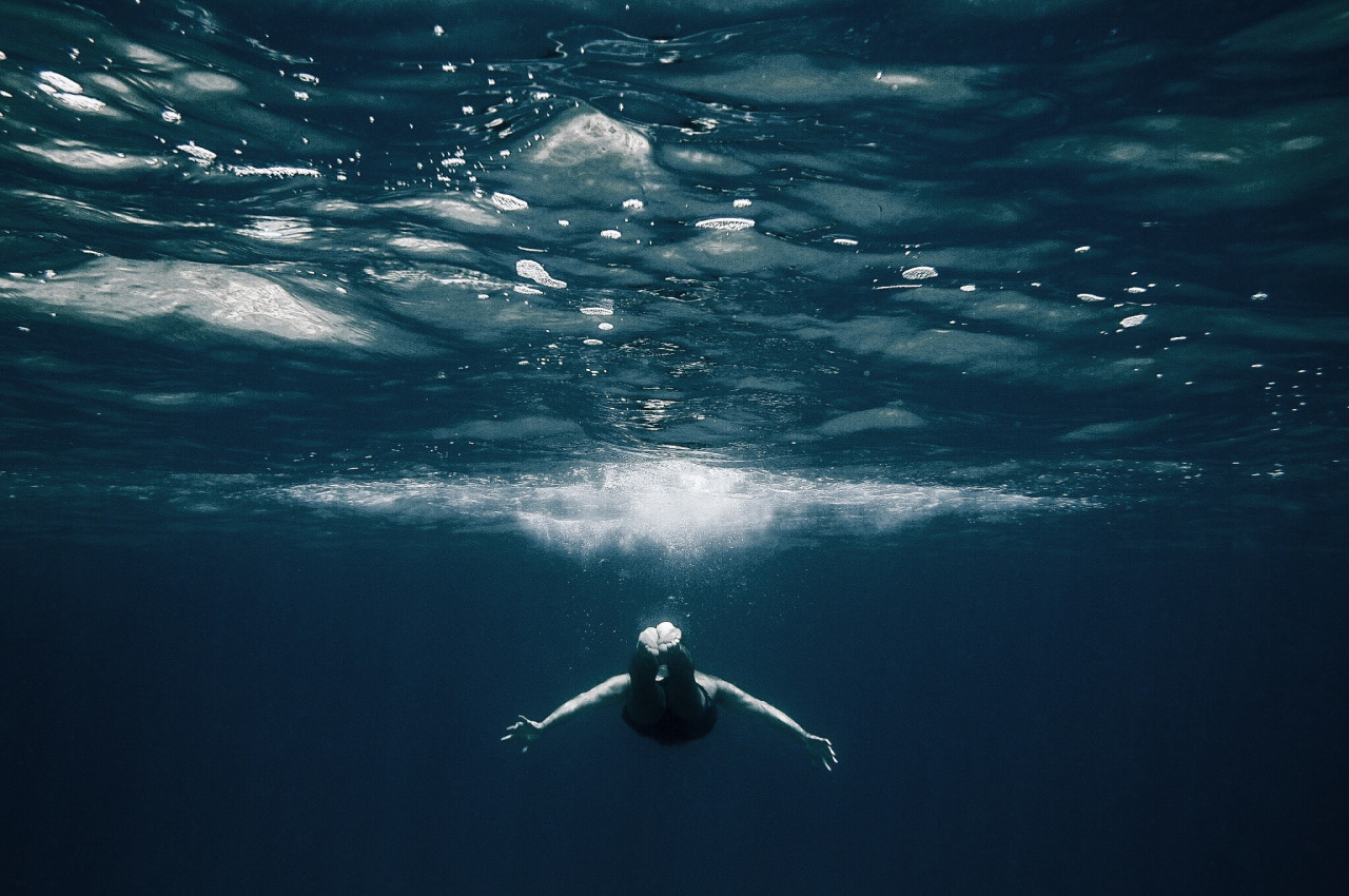 Into the blue…
