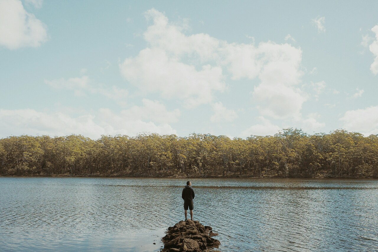 Lake reflection