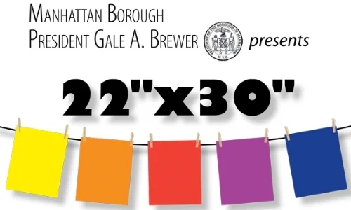 22x30 Exhibition at the Manhattan Borough Office 