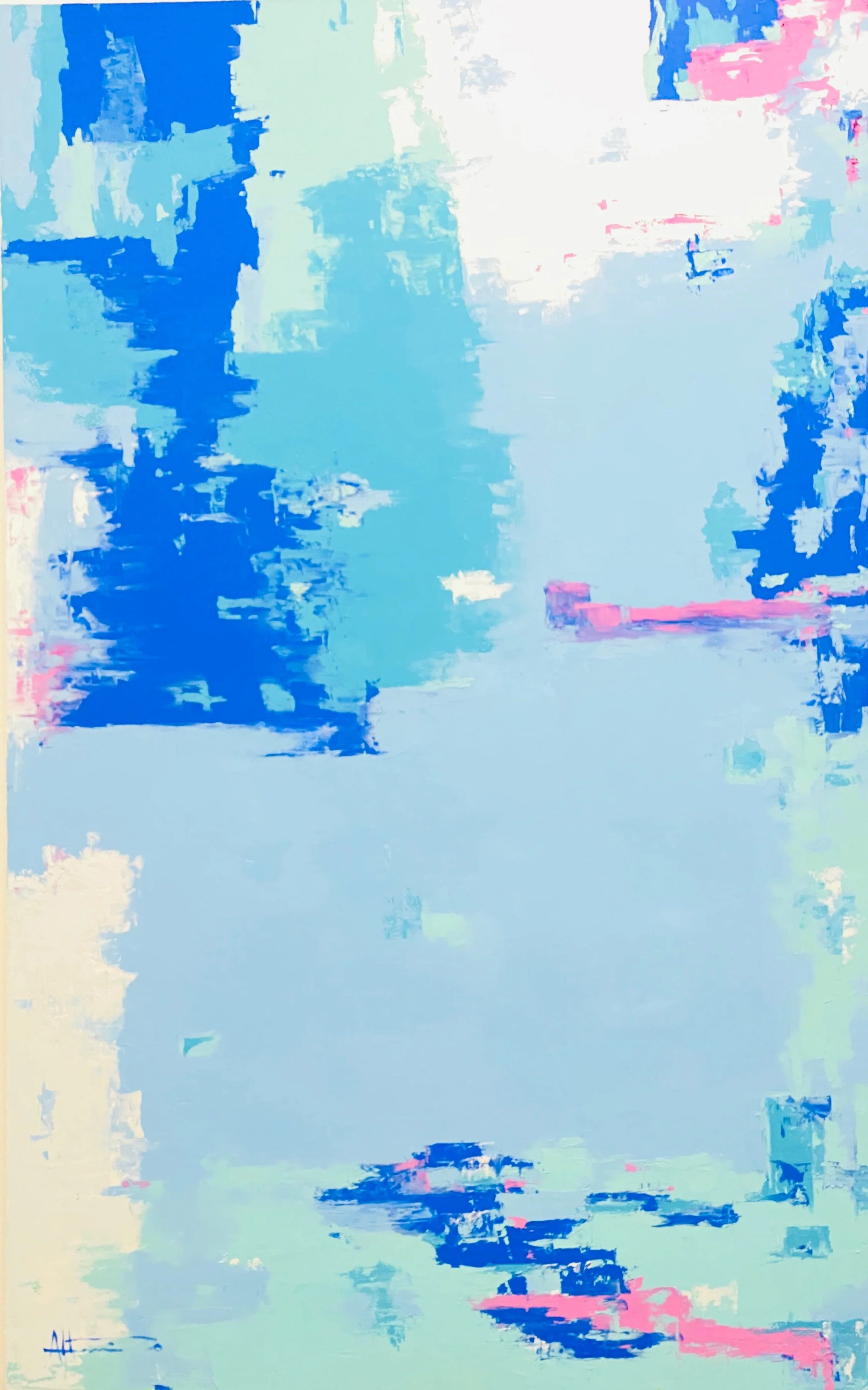  Arten, 2020  Oil on canvas   (30x48) 