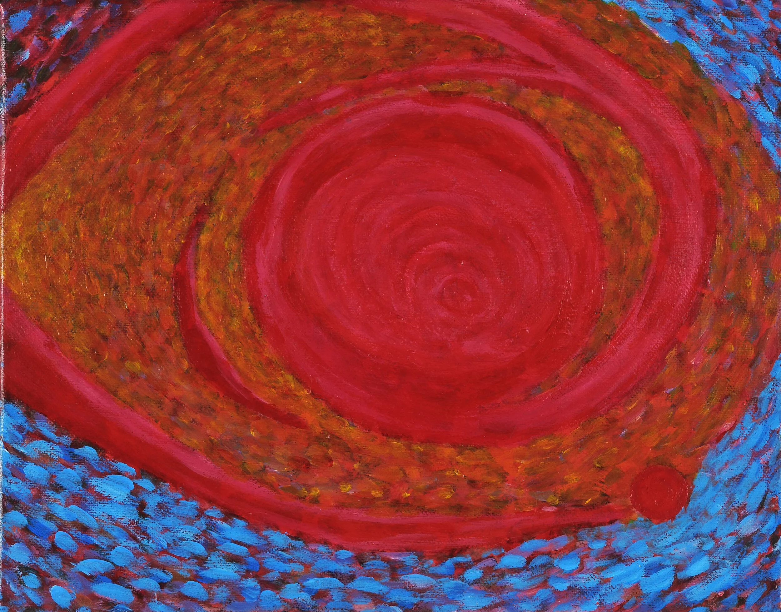  Transcendant, 2013  Acrylic on canvas   (11x14) 