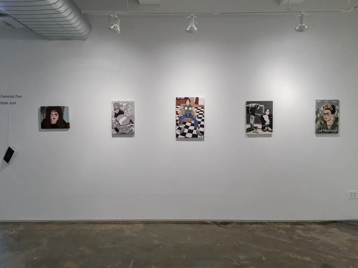 Feminist Fan, installation view, A.I.R. Gallery, New York, 2016.