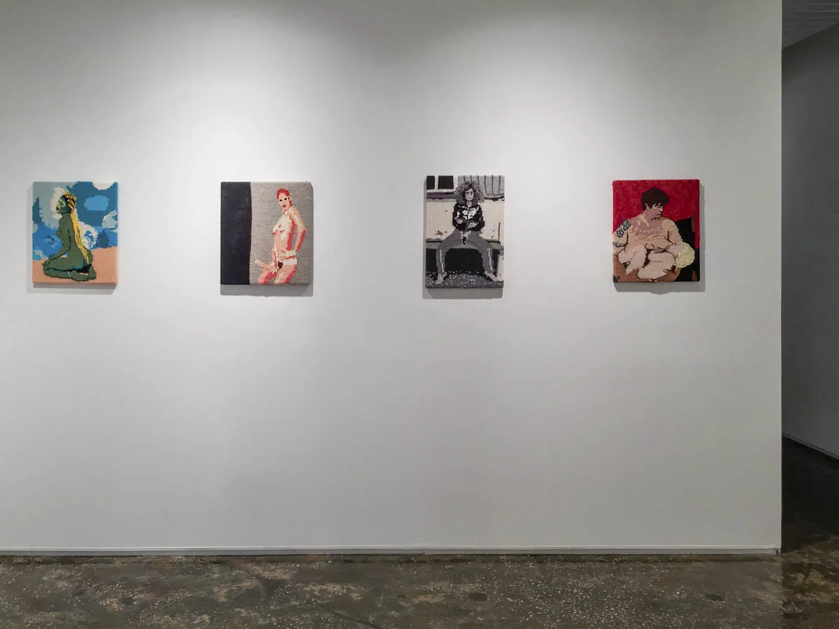 Feminist Fan, installation view, A.I.R. Gallery, New York, 2016.