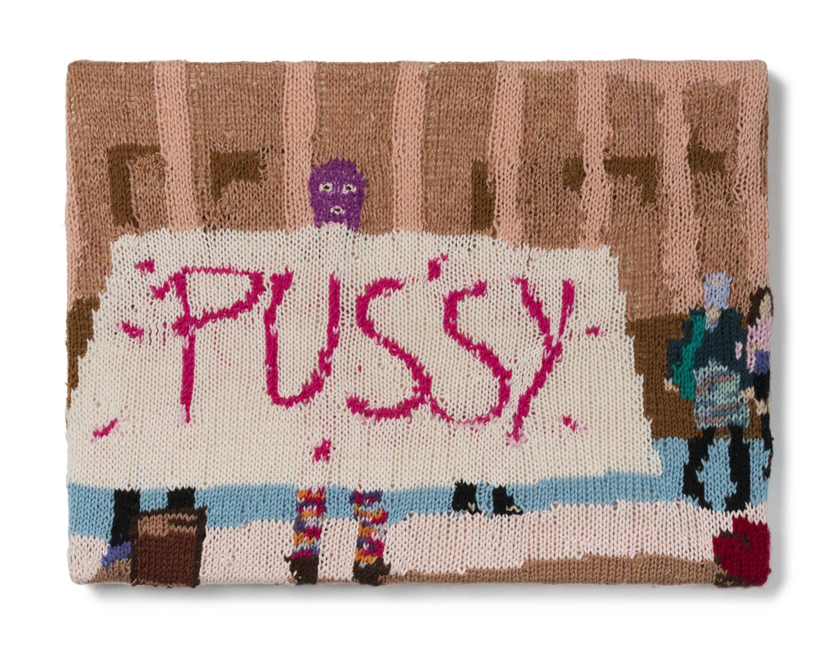 Kate Just, Feminist Fan#1 (PUSSY: Casey at the Melbourne Pussy Riot Protest, 2012), 2015