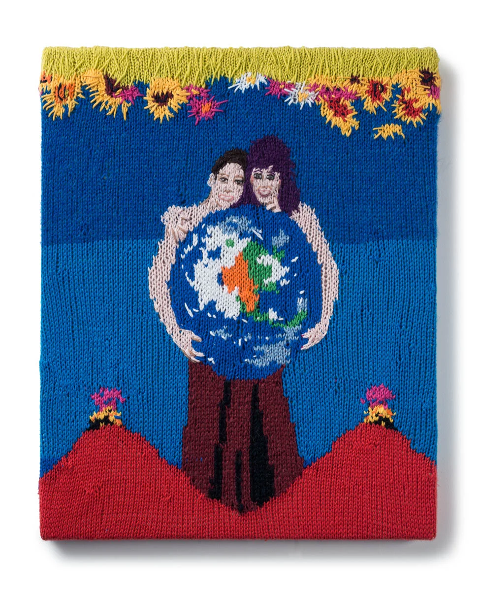 Kate Just, Feminist Fan #32 (Annie Sprinkle and Beth Stephens: The Ecosexuals), 2017