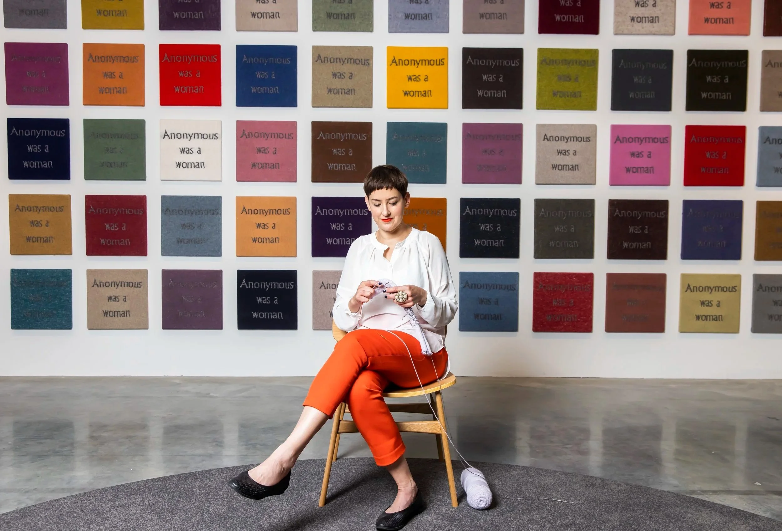 ANONYMOUS WAS A WOMAN