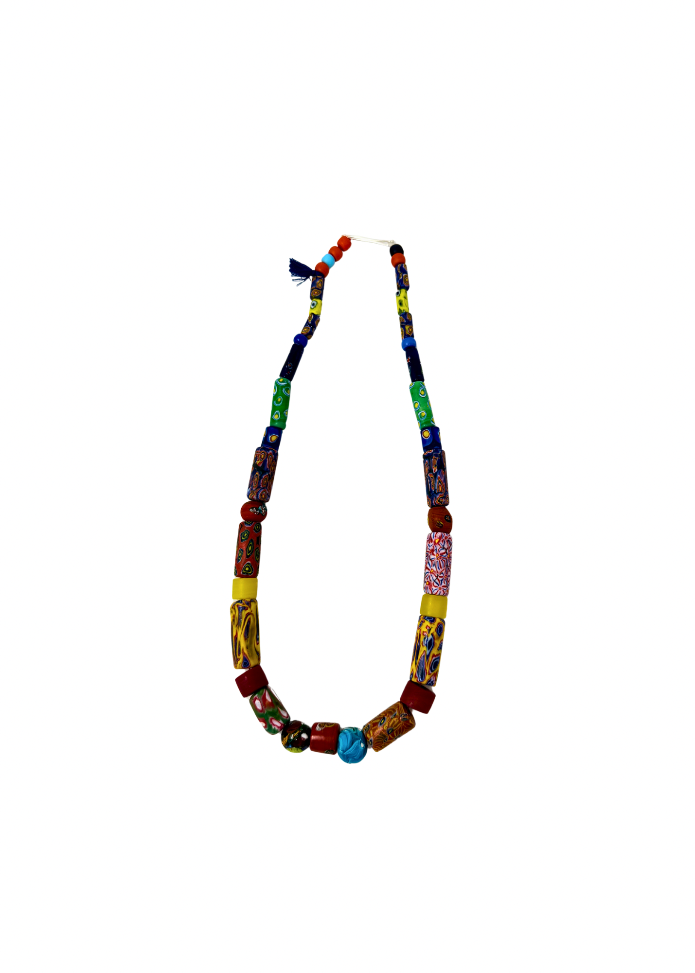 Mixed Millefiori African Beads .PNG
