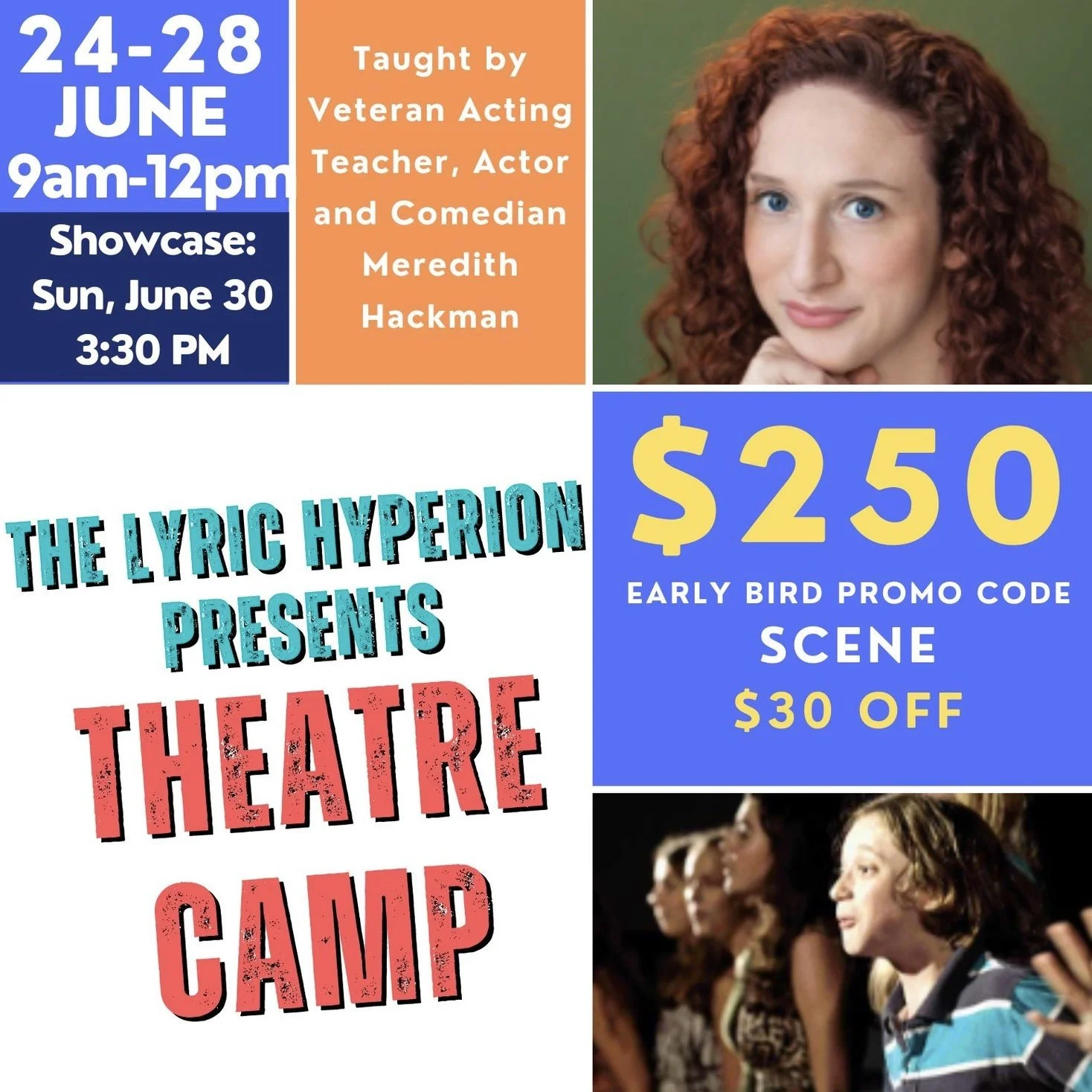 Teaching Teens and Tweens Theatre Camp