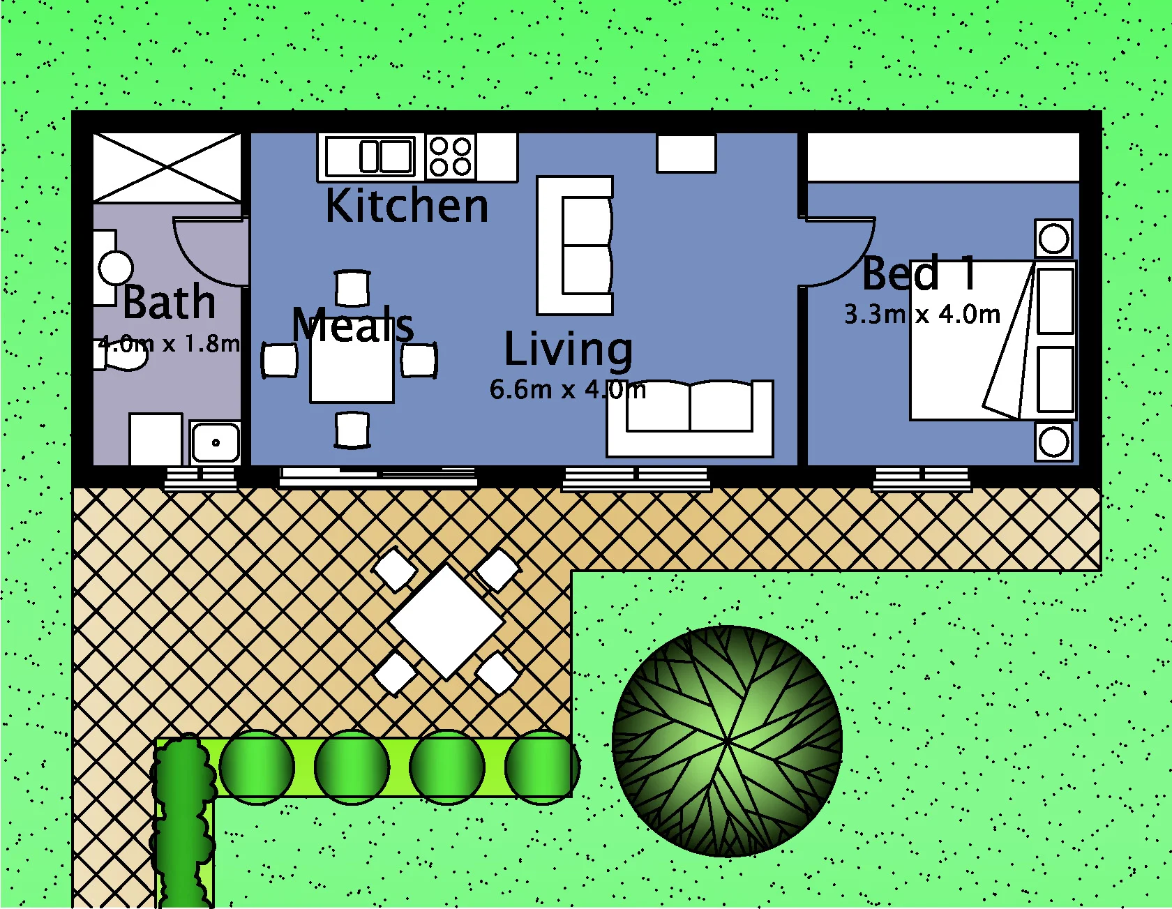 Granny flat home idea