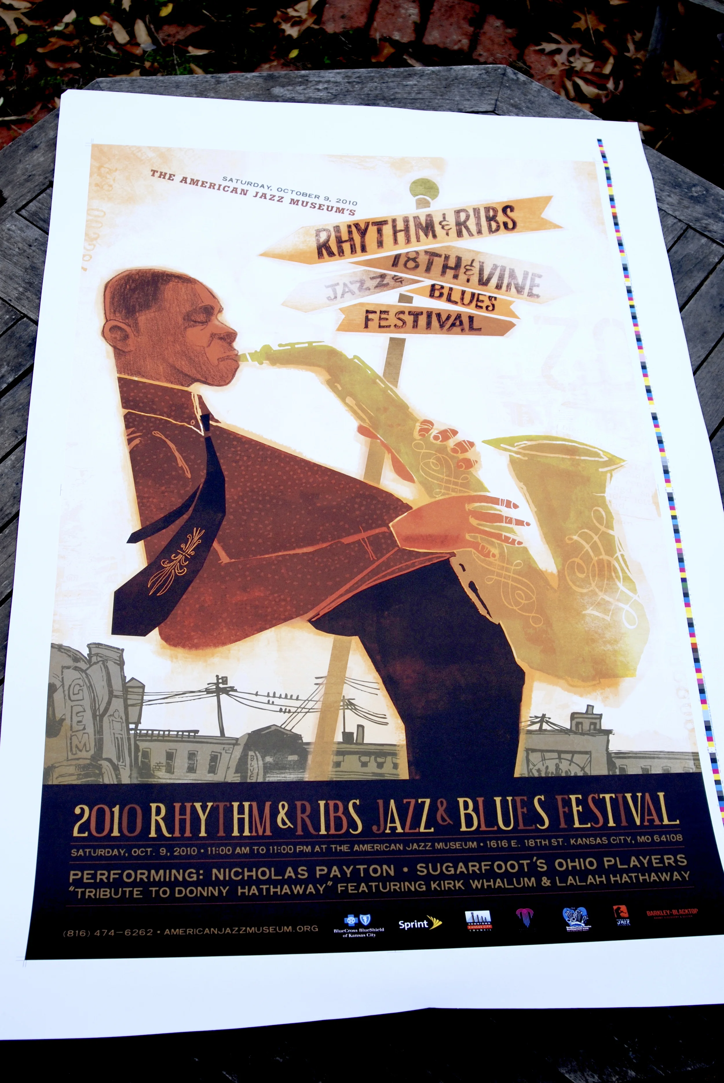 2006 R&R 18th & Vine Jazz & Blues Fest Poster