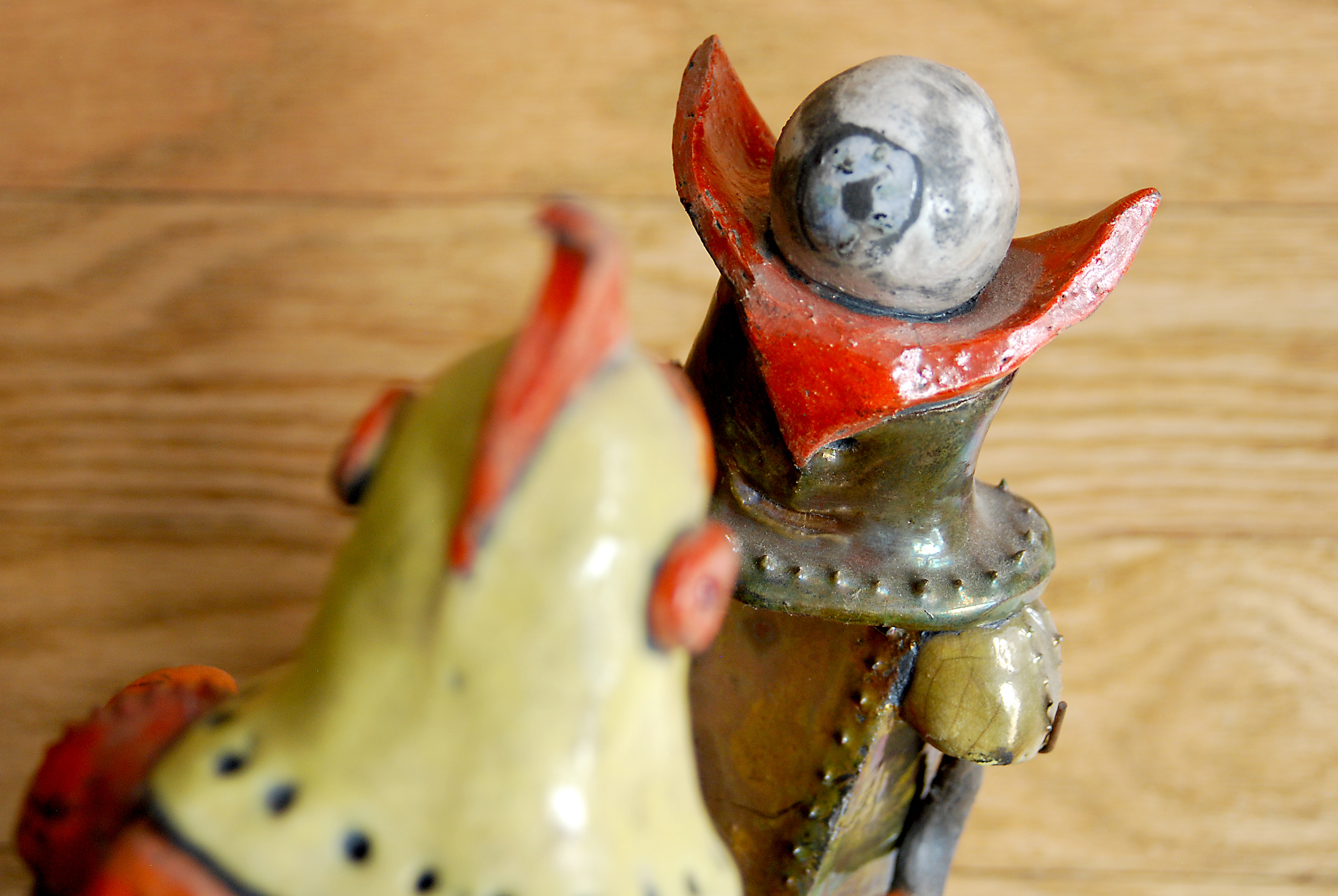 robot vs. monster
