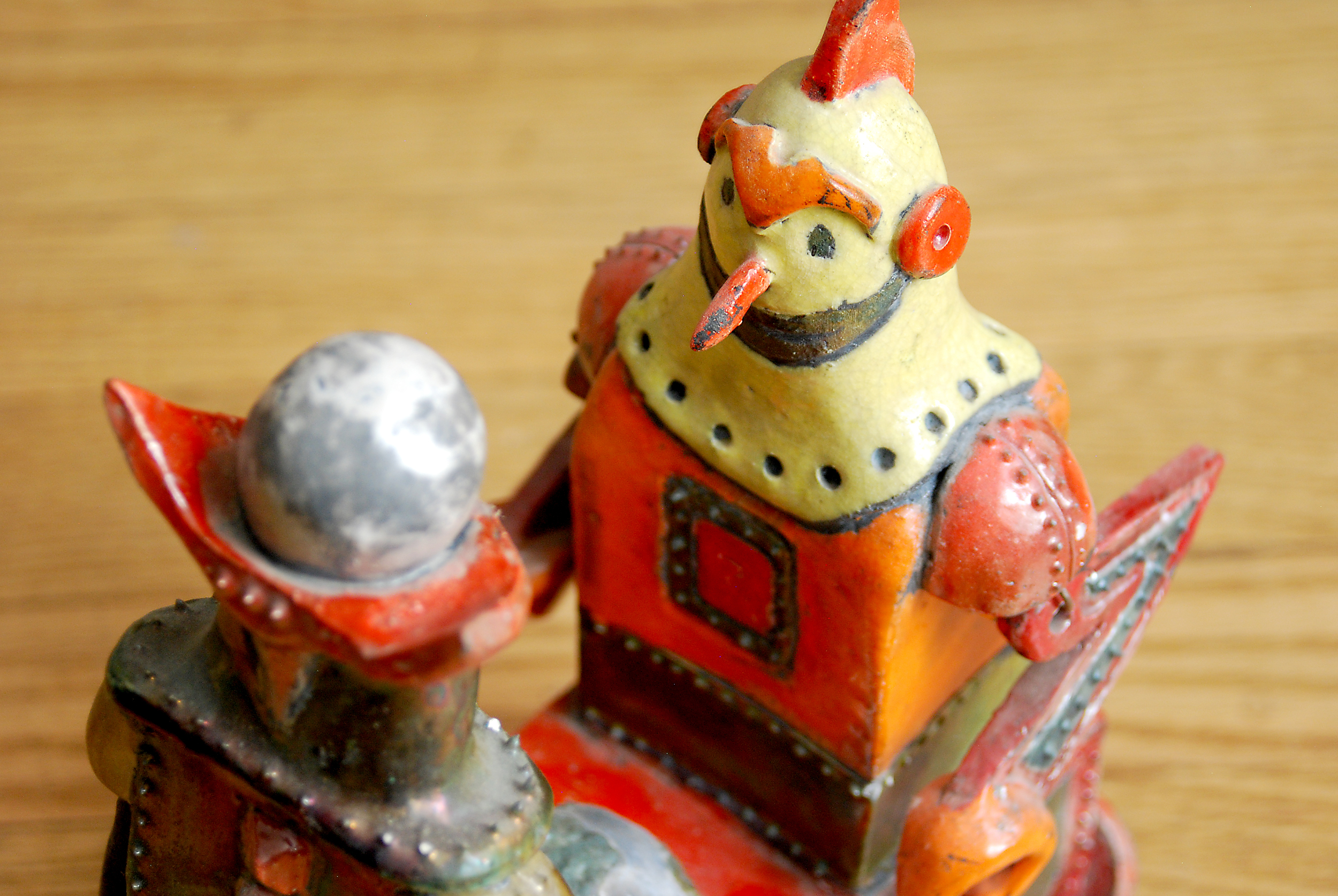 Robot vs. monster