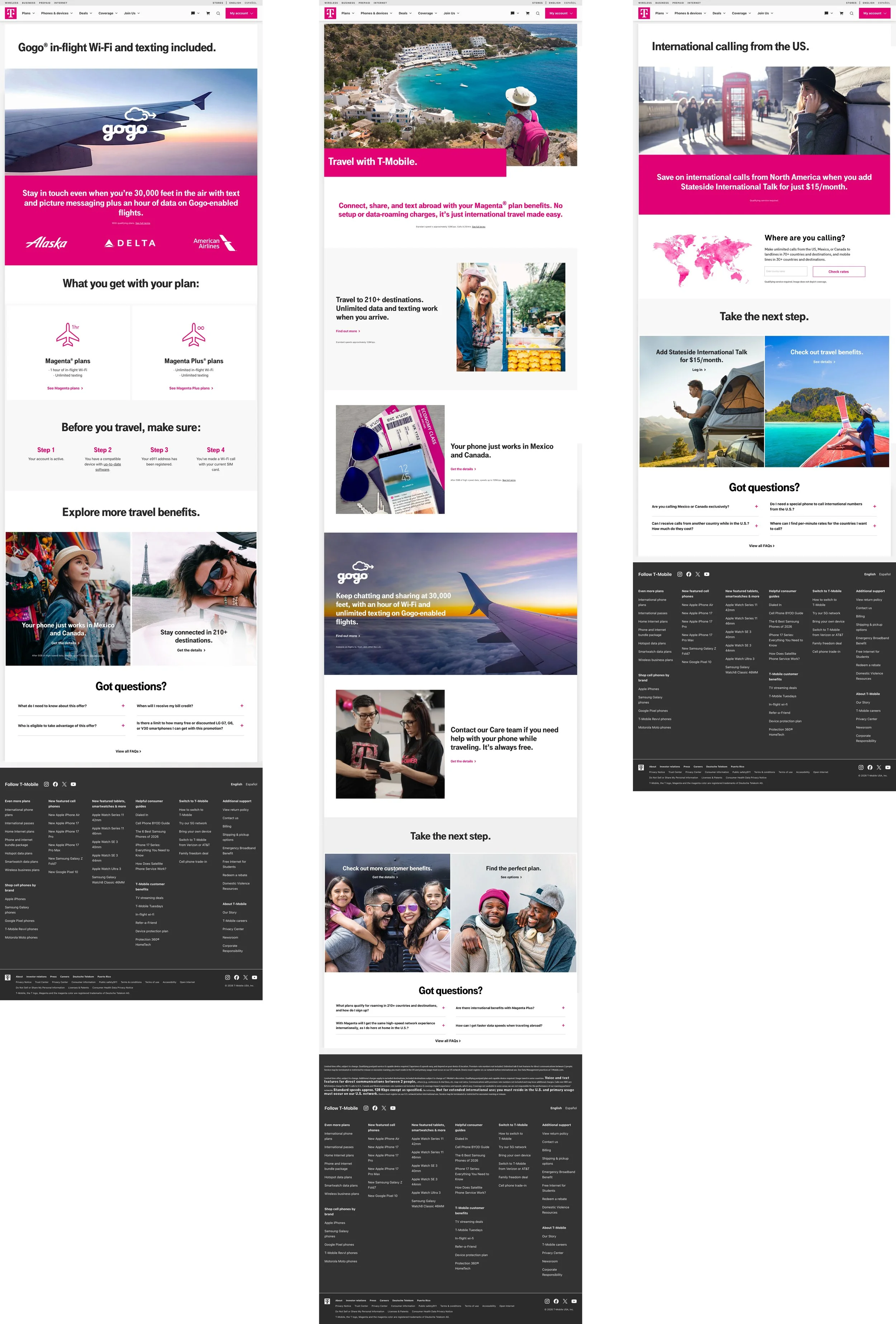 Corporate Website Pages