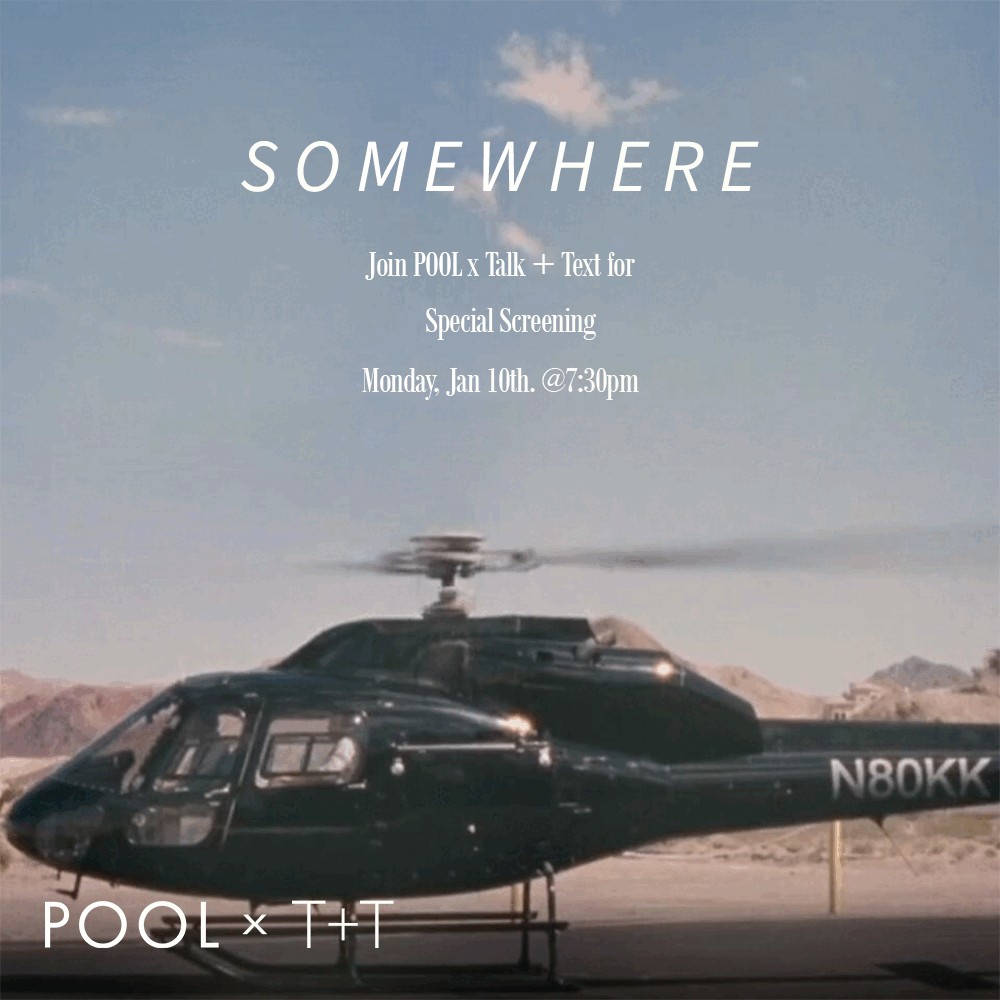 POOL x T+T Film Screening