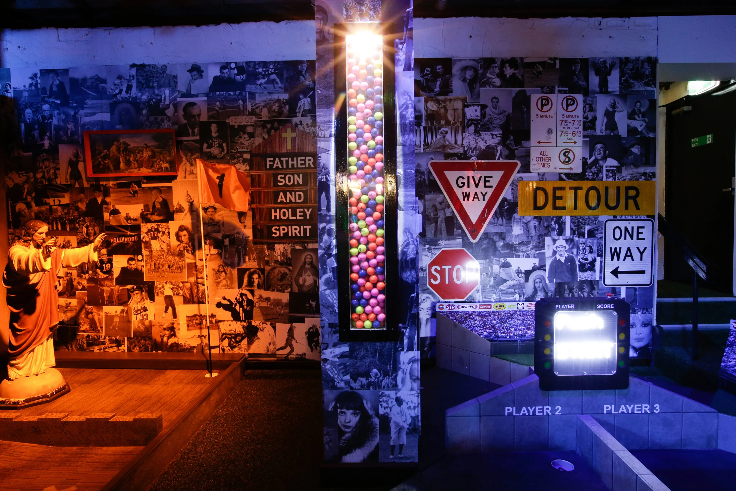  Holey Moley Golf Club Melbourne. Photo: Lucas Dawson 