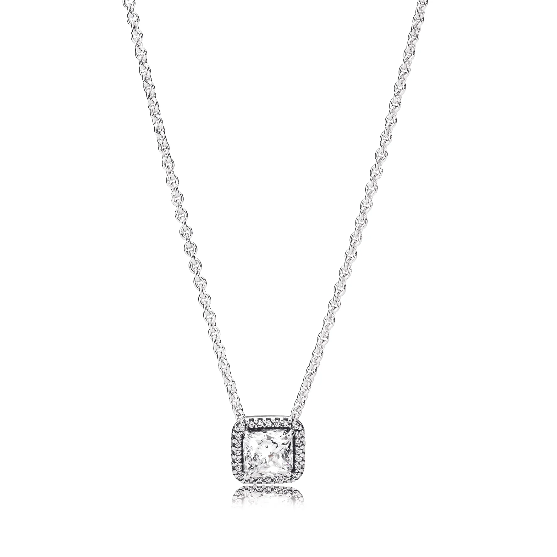 PANDORA Sterling Silver and Cubic Zirconia Timeless Elegance Necklace