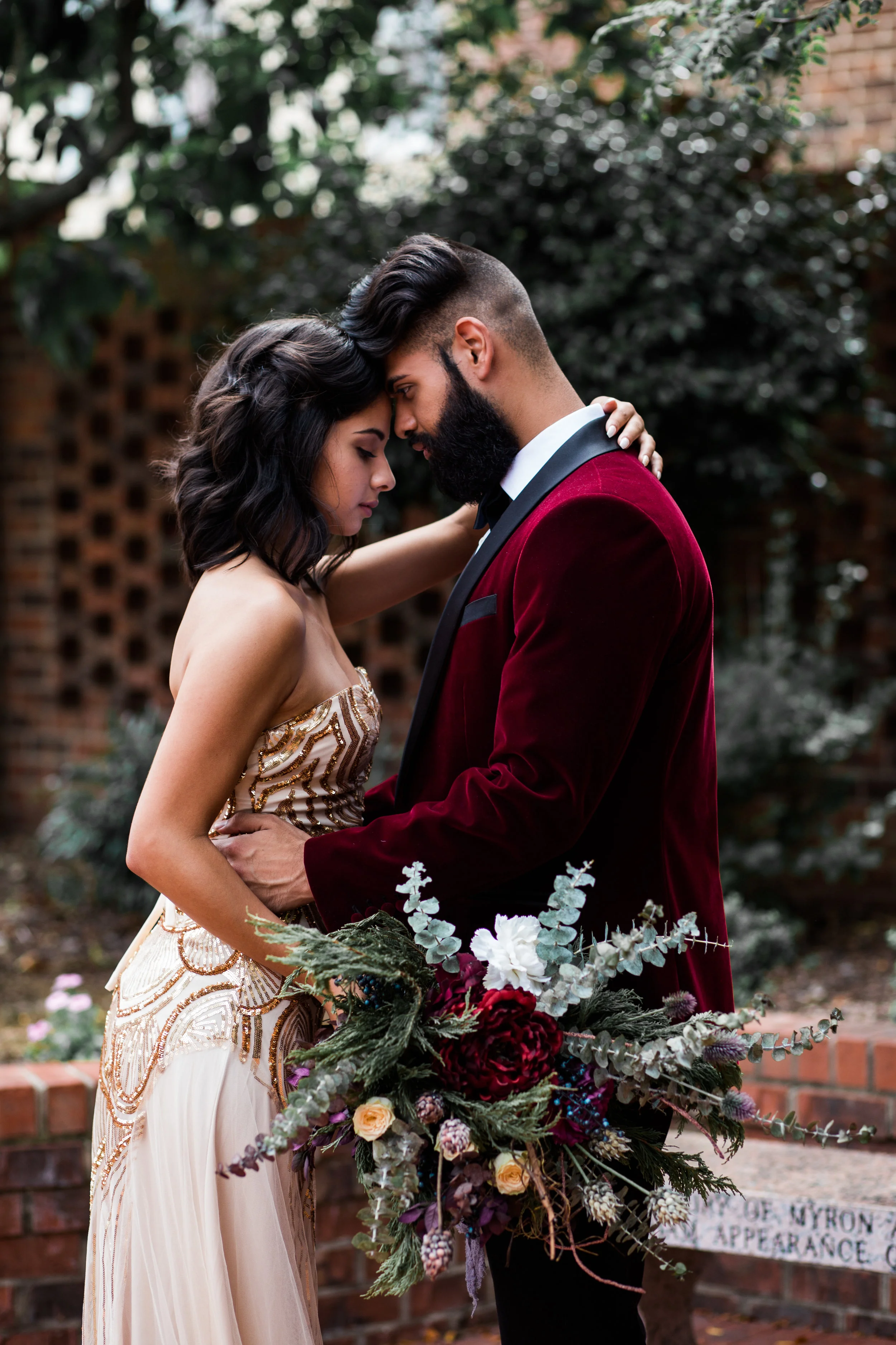 Moody Autumn Wedding Styling