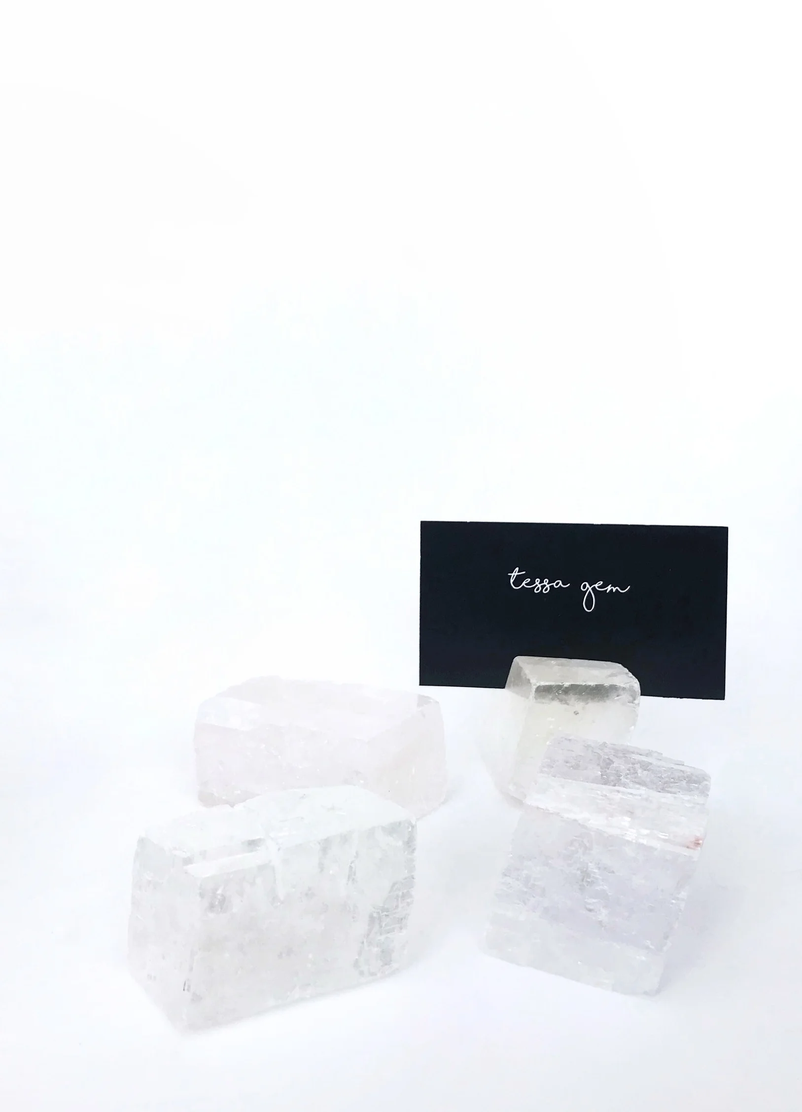 'White' Calcite name place holders