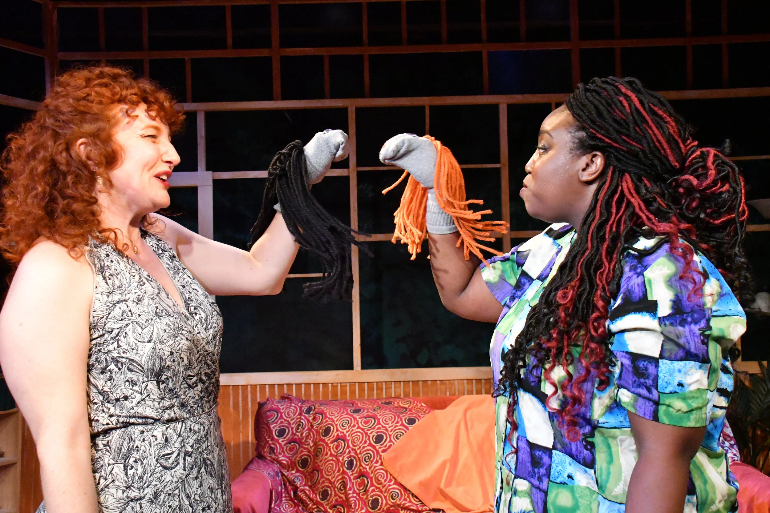  Ella in  Life Sucks   with: Brittany Sims  Custom Made Theatre Co.  Photo: Jay Yamada 