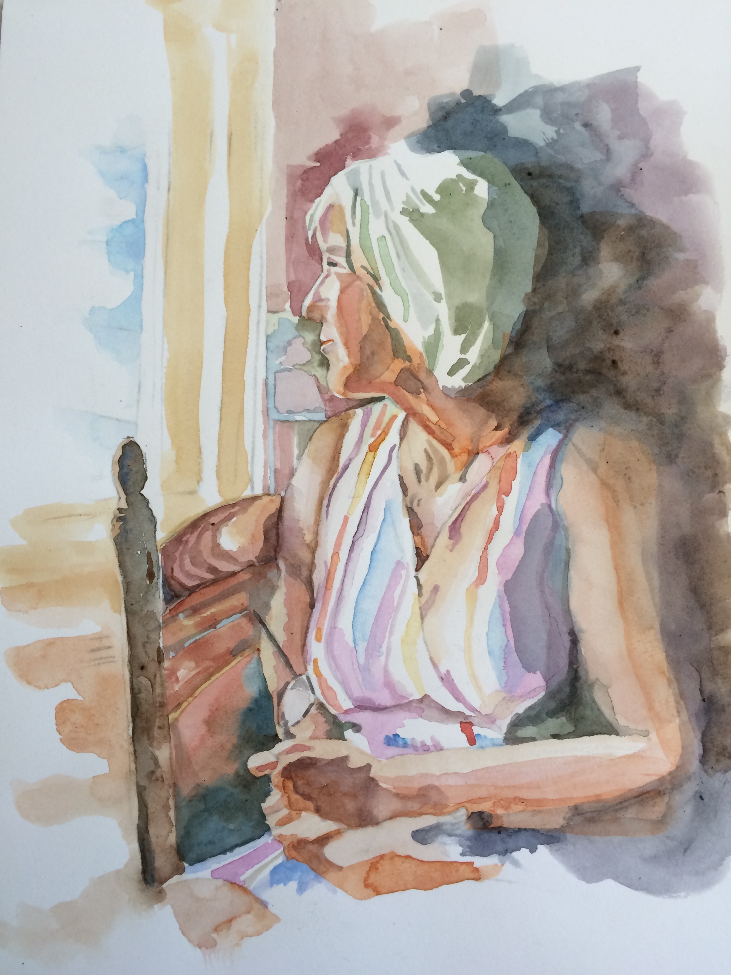 The Artist at the Window