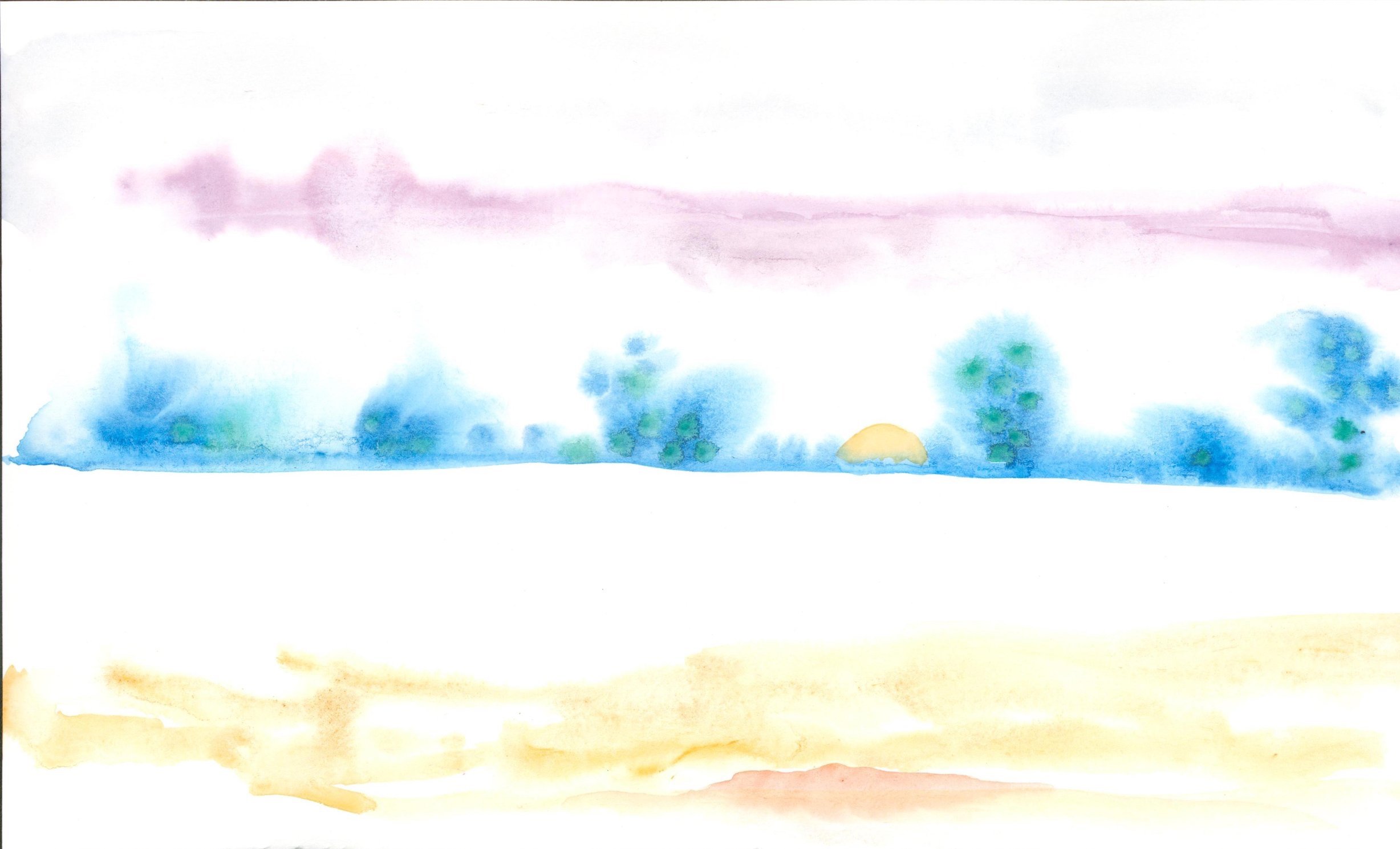 Sunrise Over the Snow