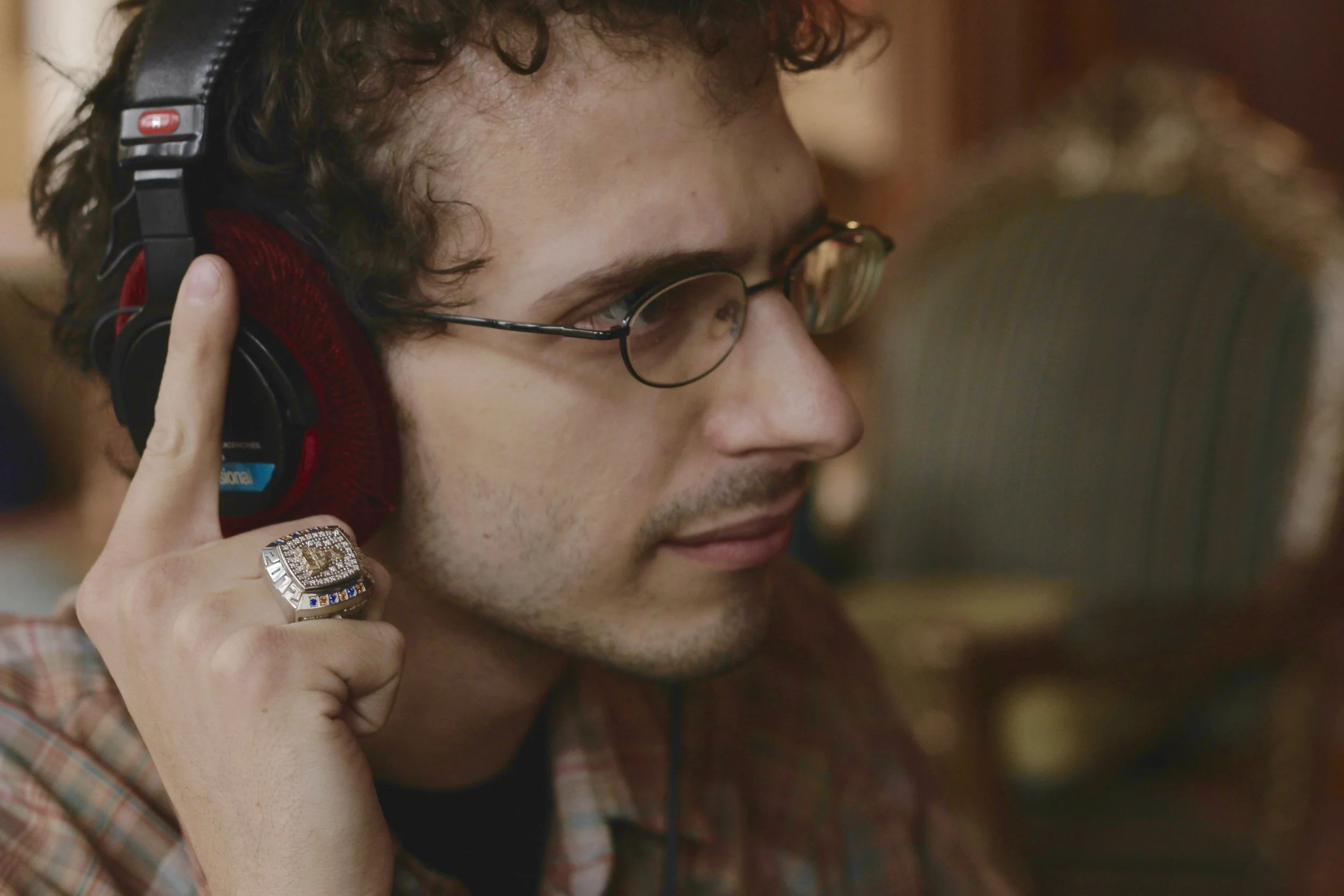 Borrowed a Super Bowl ring for a moment