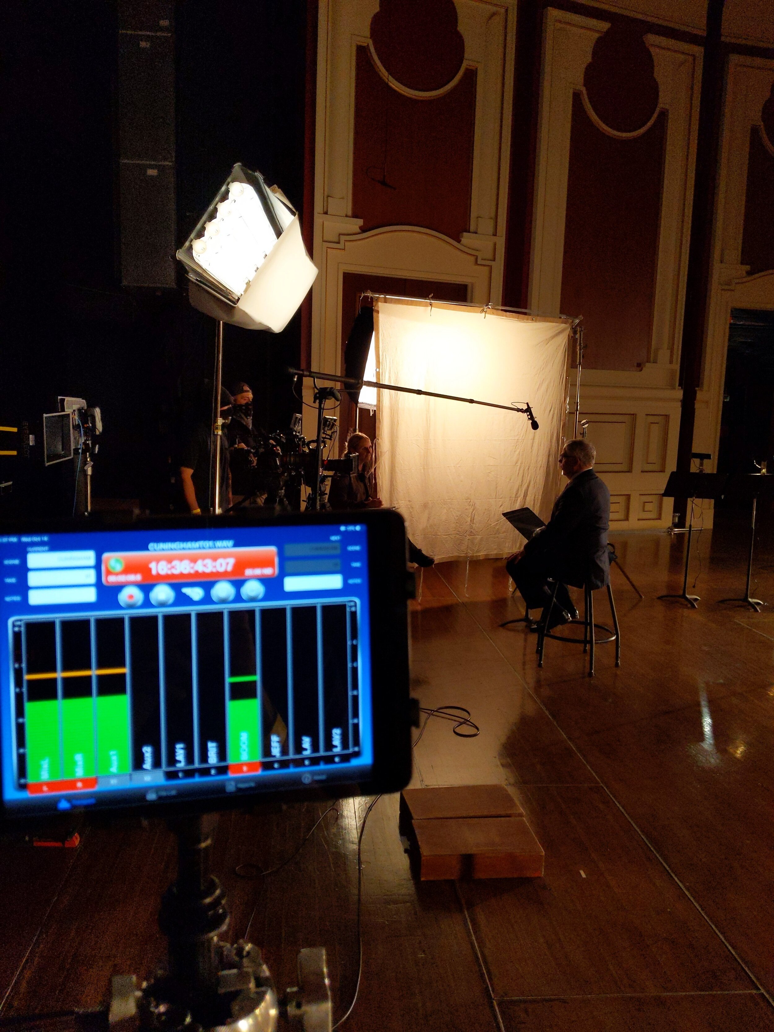 Heinz Hall with WQED legend Jim Cunningham