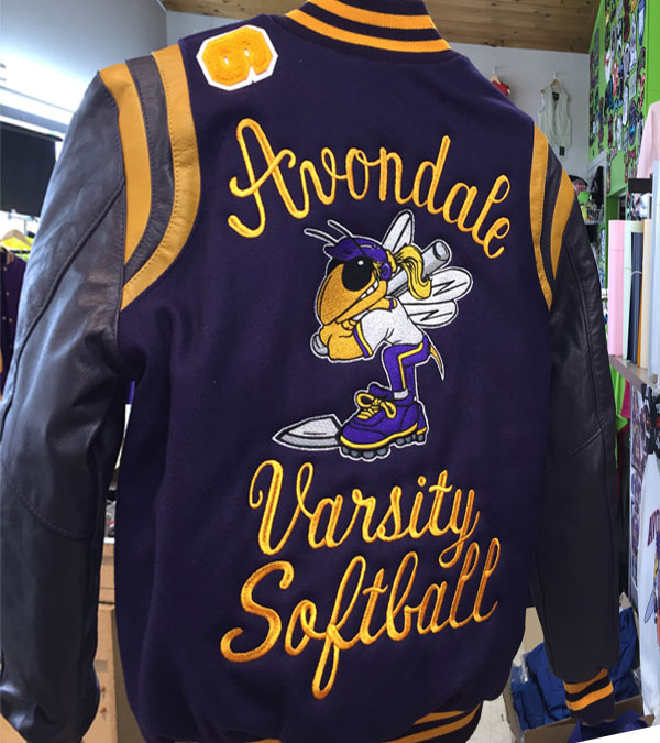 Avondale Varsity Softball Jacket
