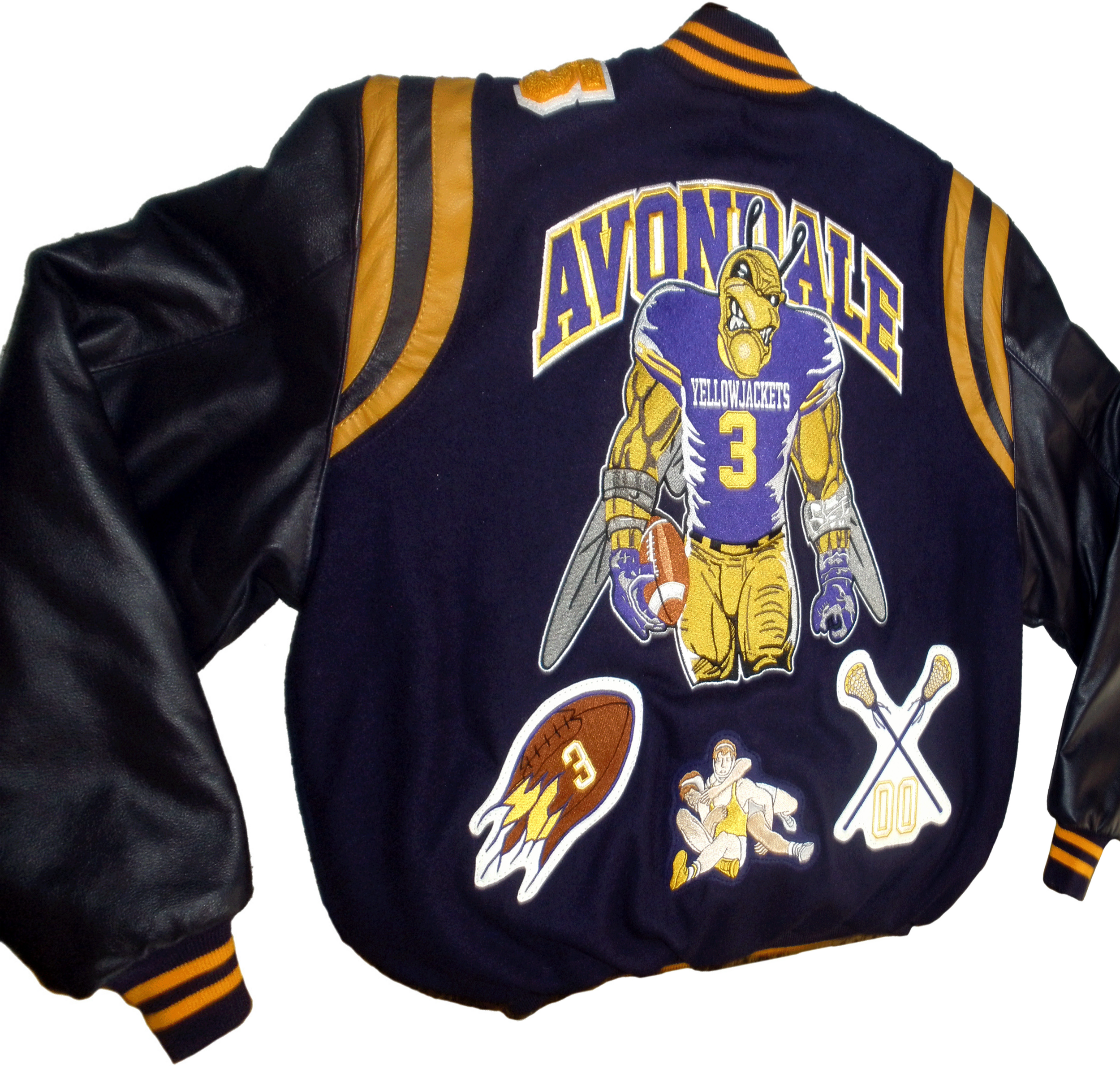 Avondale Football Bee Varsity Jacket