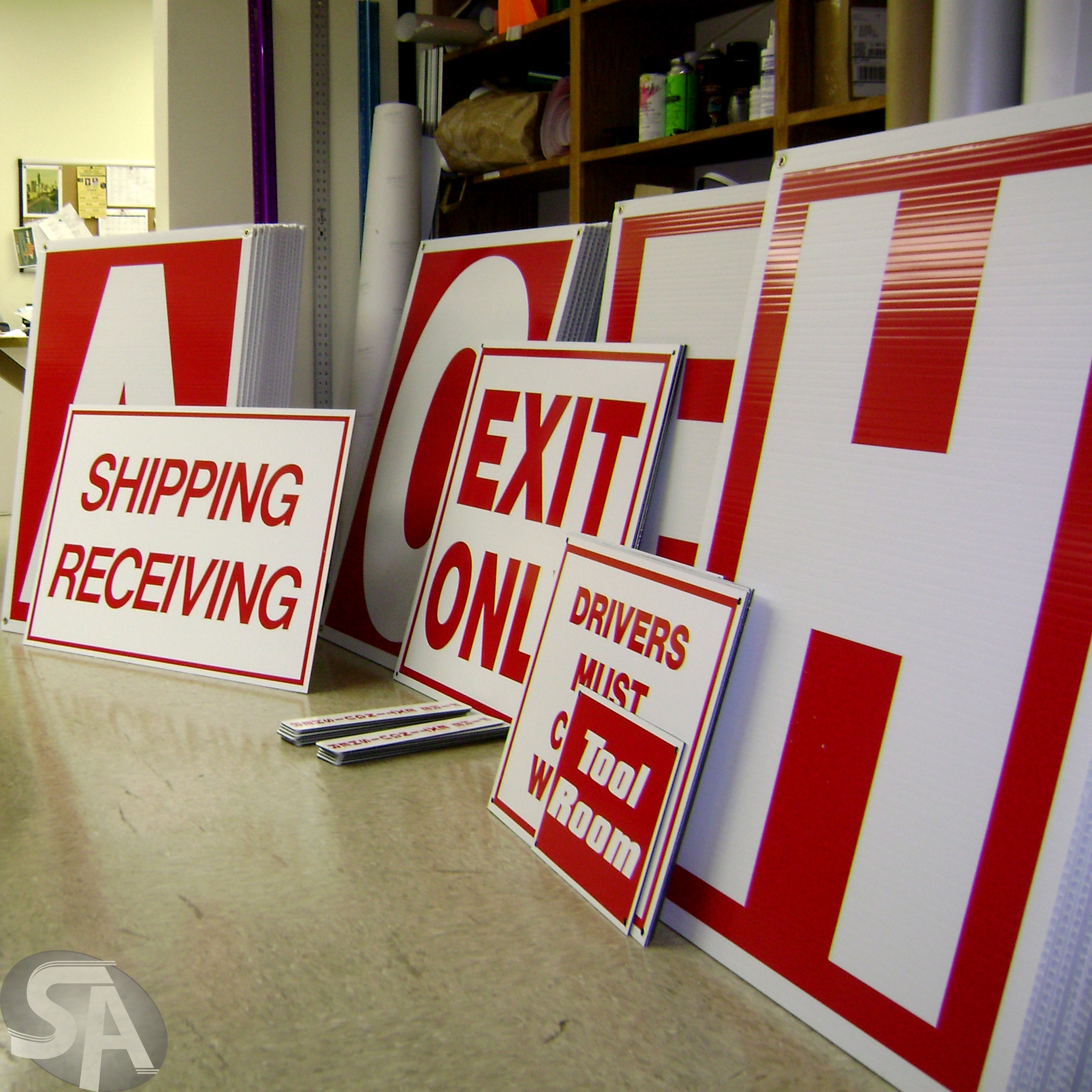 Printed Signs