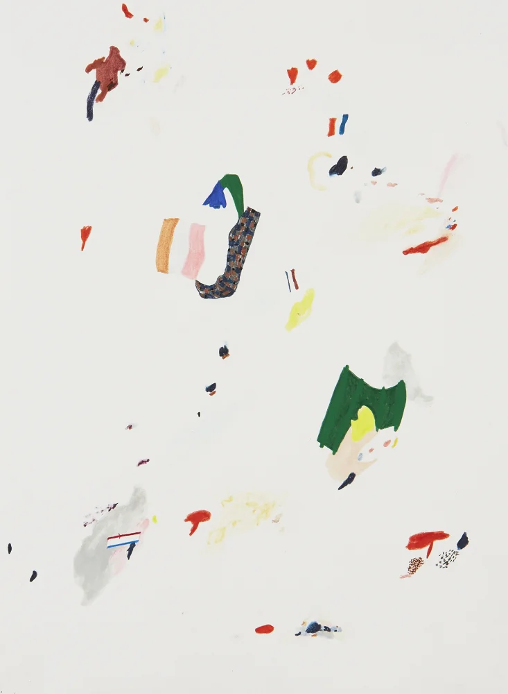  Shirt sleeve garden  Gouache, marker and color pencil and&nbsp;on paper,&nbsp;2013&nbsp;  11.5" x 15"  All images copyright Hillery Sproatt 