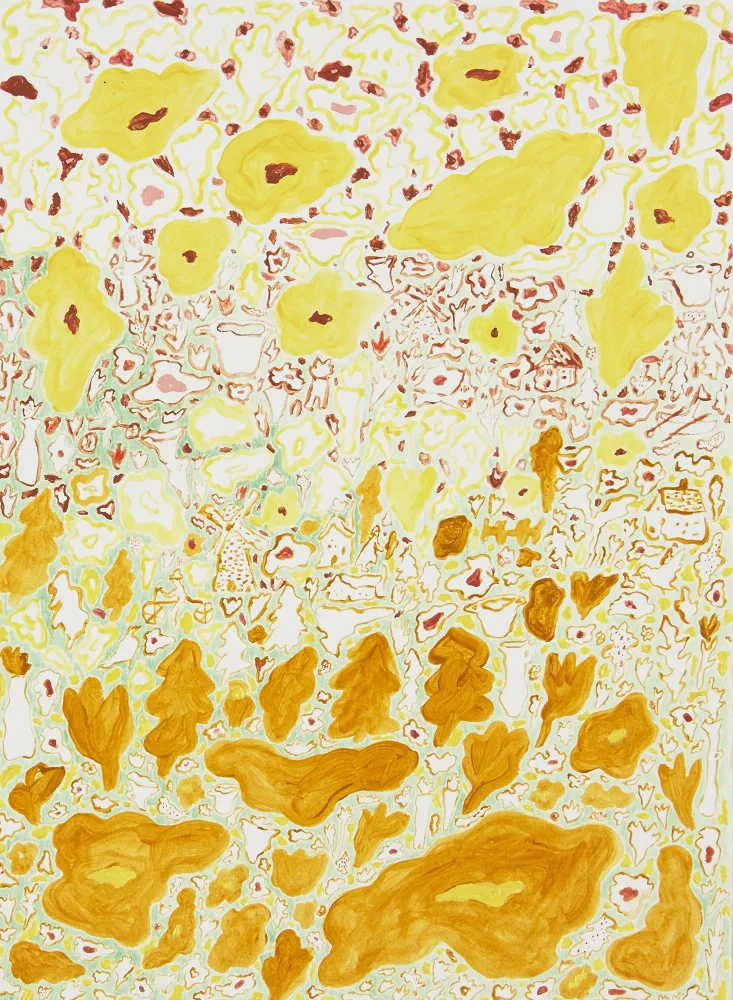  Holland  Acrylic on paper,&nbsp;2014&nbsp;  11.5" x 15"  All images copyright Hillery Sproatt 