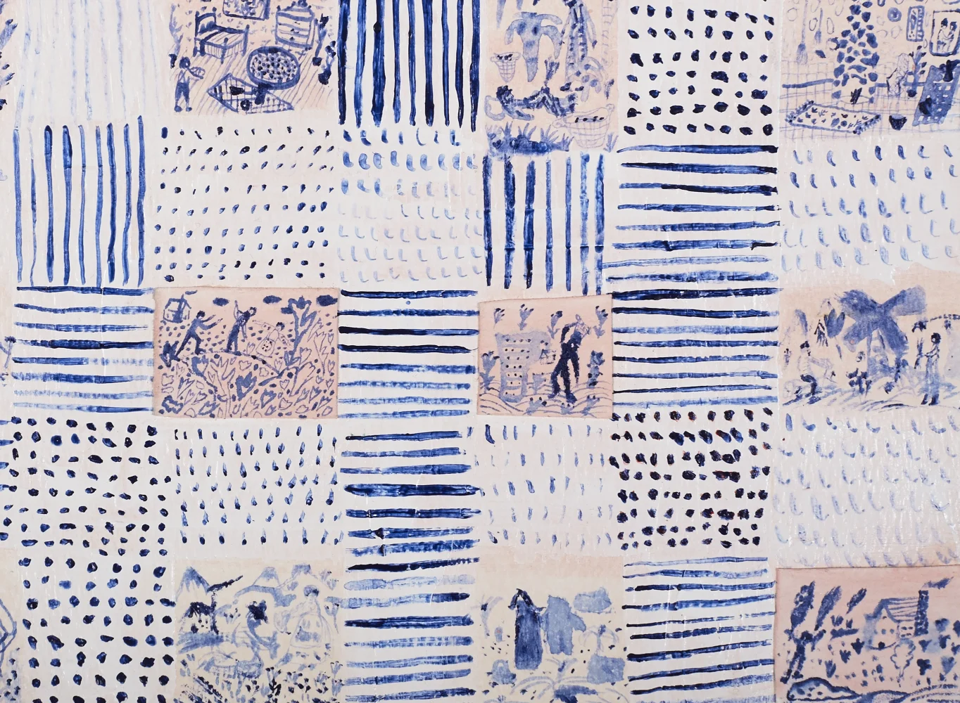 Untitled detail Gouache and acrylic on paper, 2014 11.5" x 15" All images copyright Hillery Sproatt