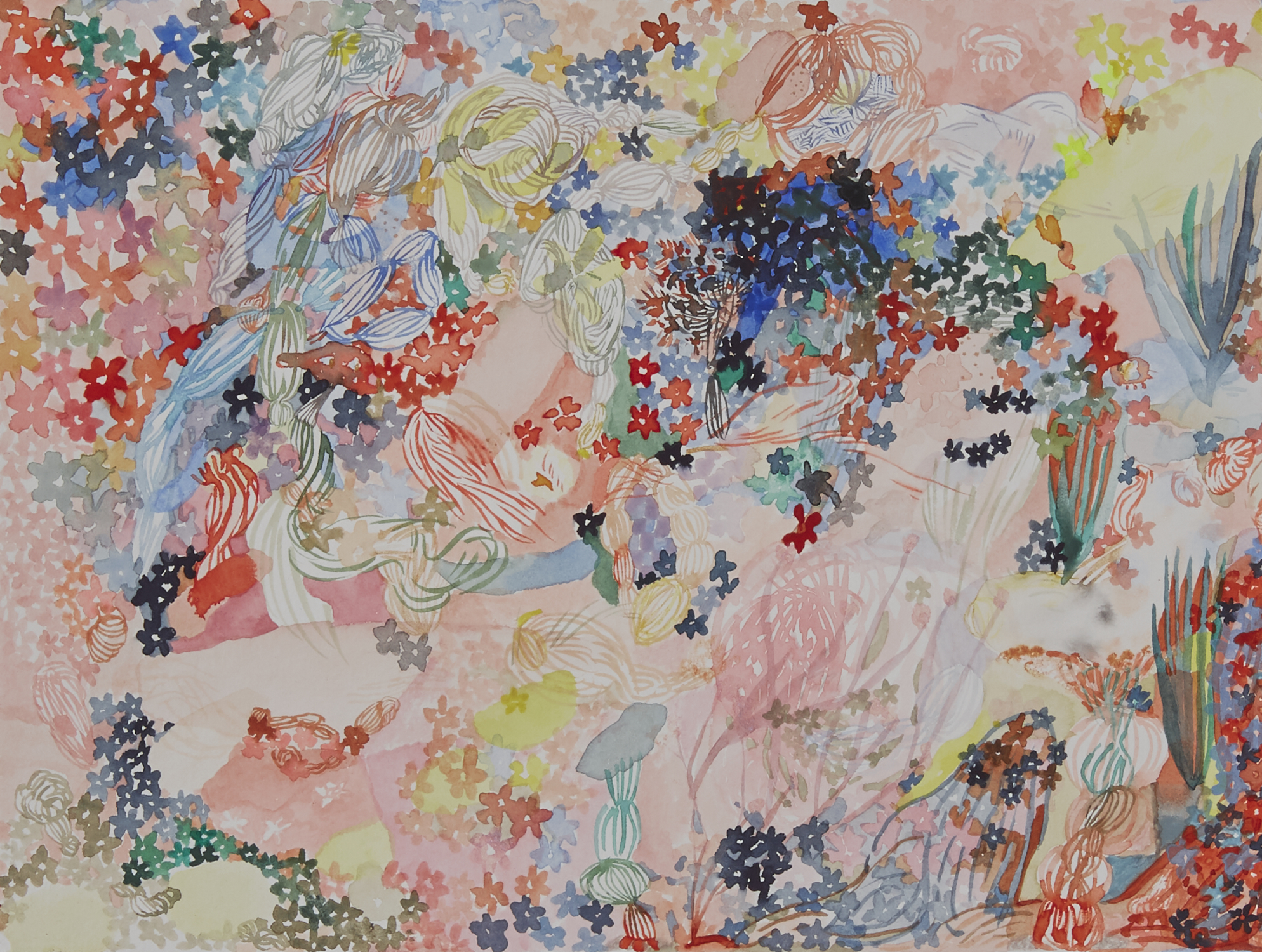 Little wishes Watercolor on paper, 2018 9” x 12” Available