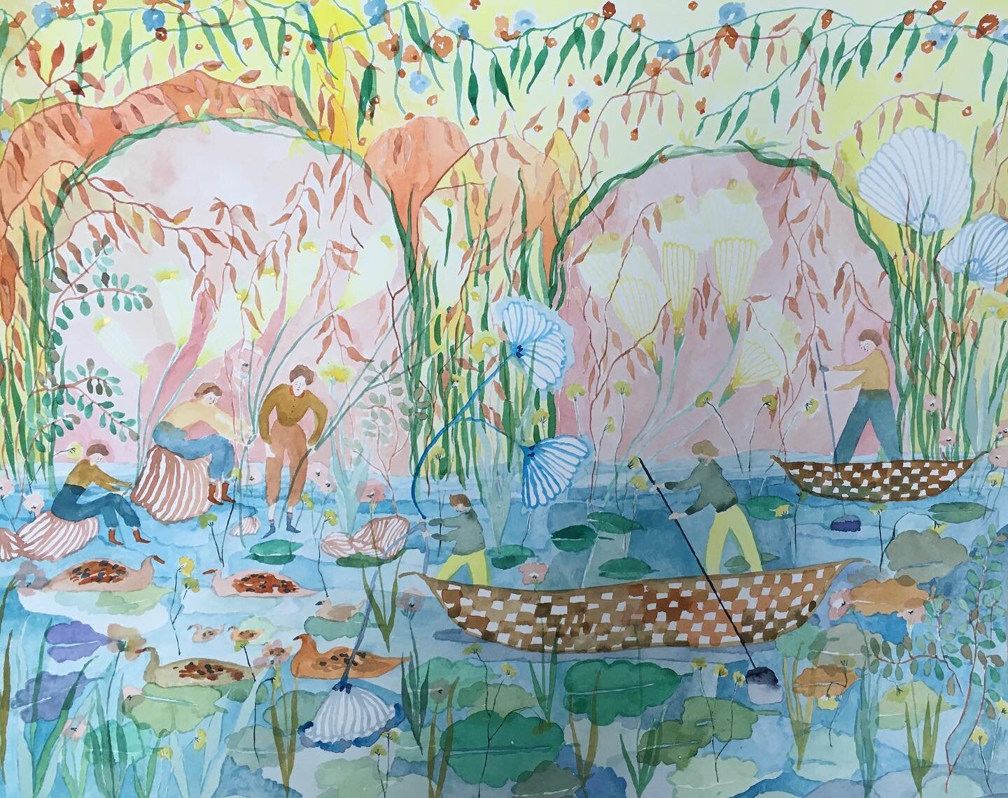 One of many new paintings