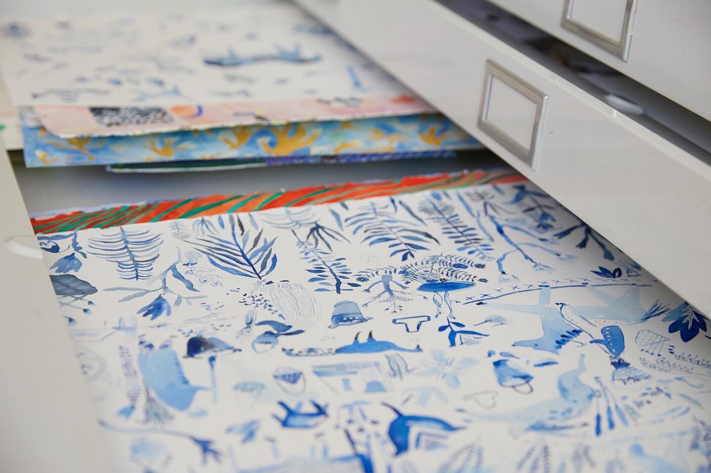 What treasures live in flat files!

#paintings