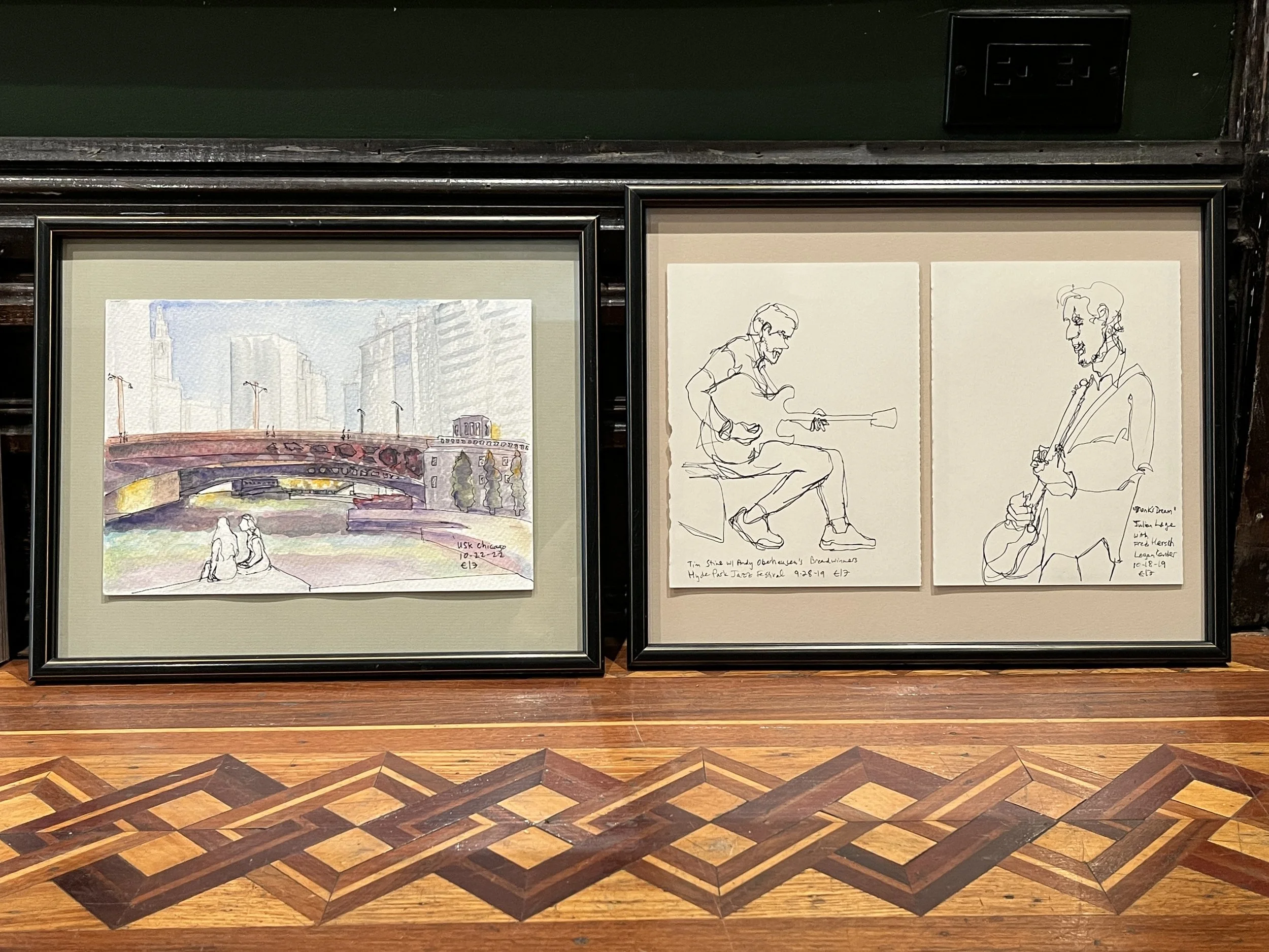 Urban Sketchers Chicago Member Exhibition