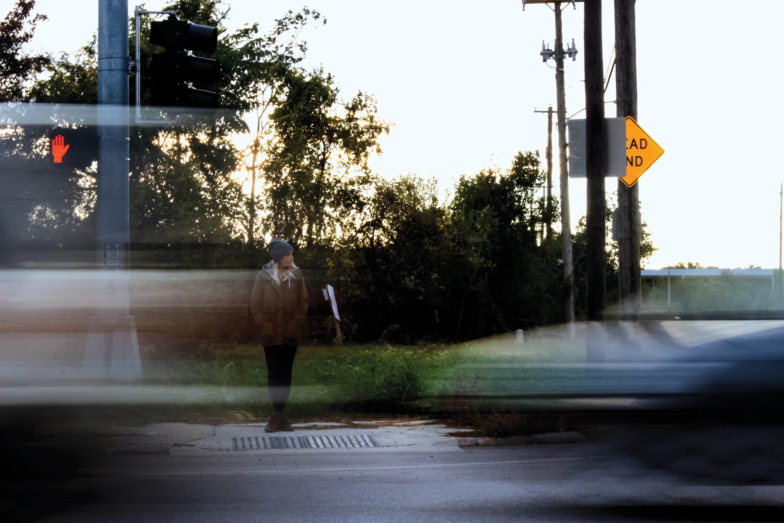 "The Midwest's Traffick Trap" photography received both regional and national Mark of Excellence awards from the Society of Professional Journalists. 