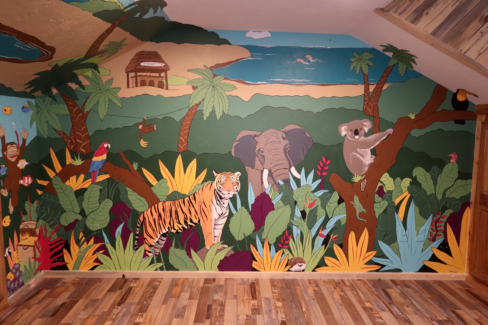 Wildlife Murals for Commercial & Private Clients — Idaho Wildlife