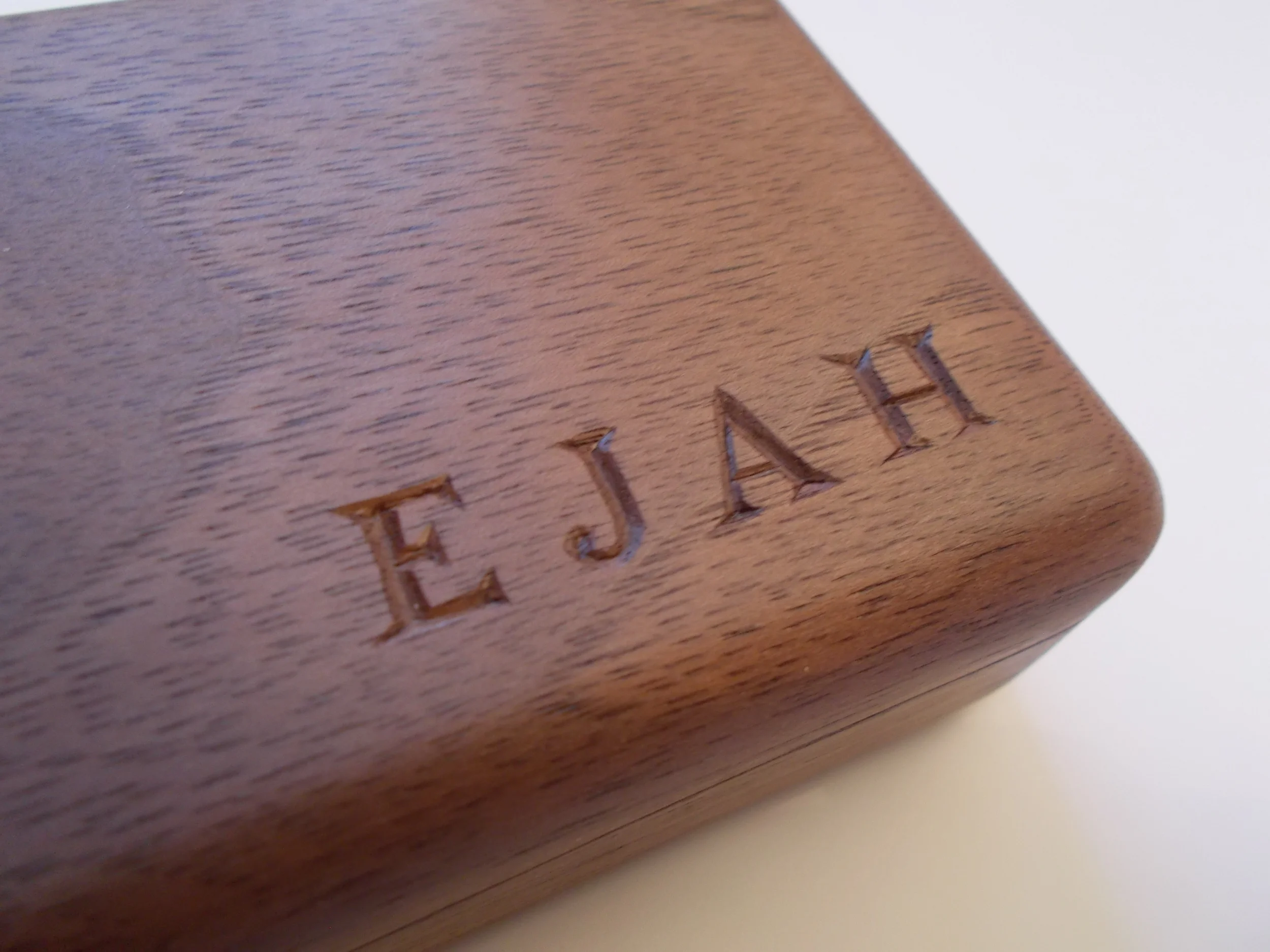 Solid Walnut Box