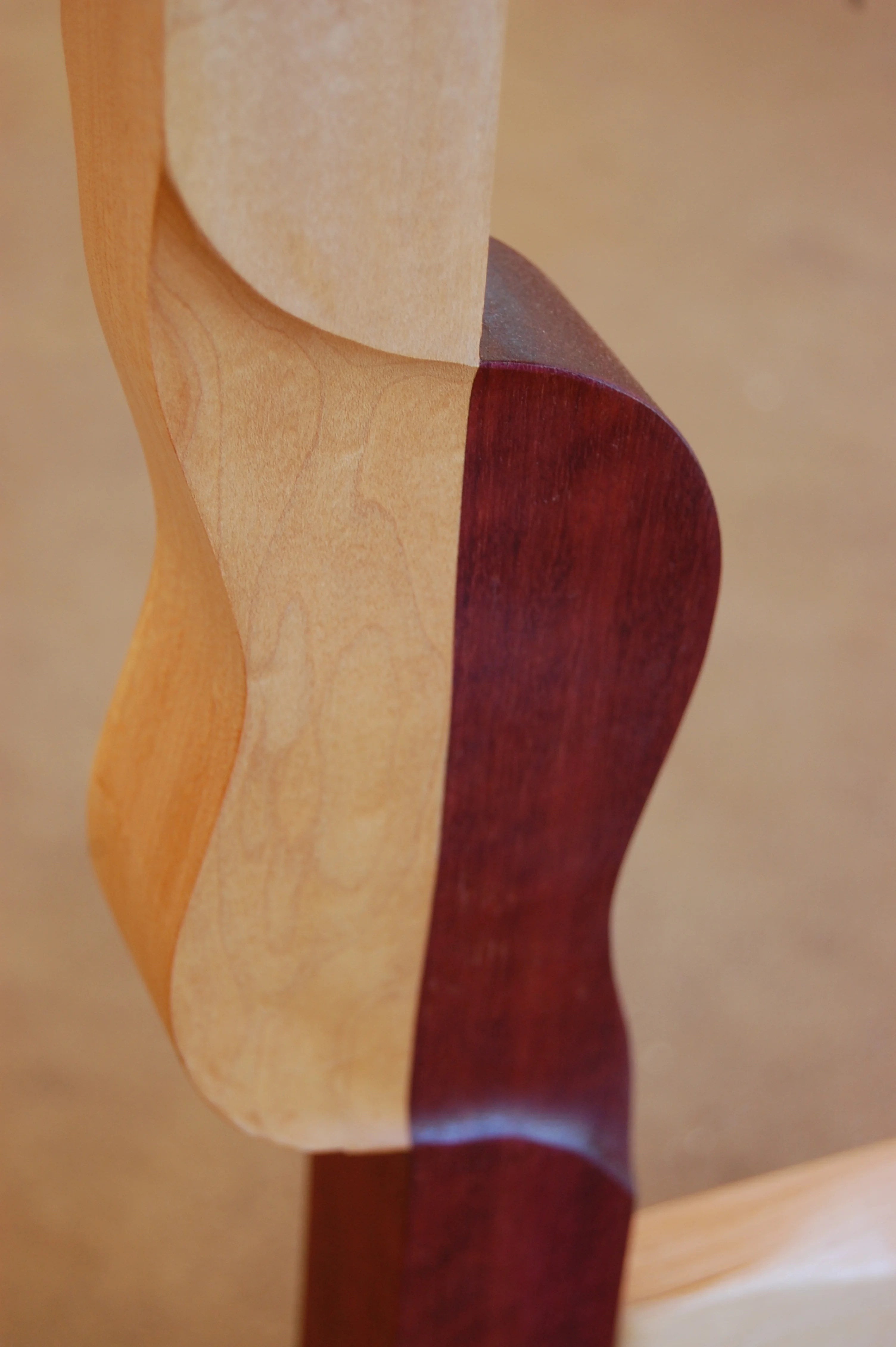 Cabinet leg close up