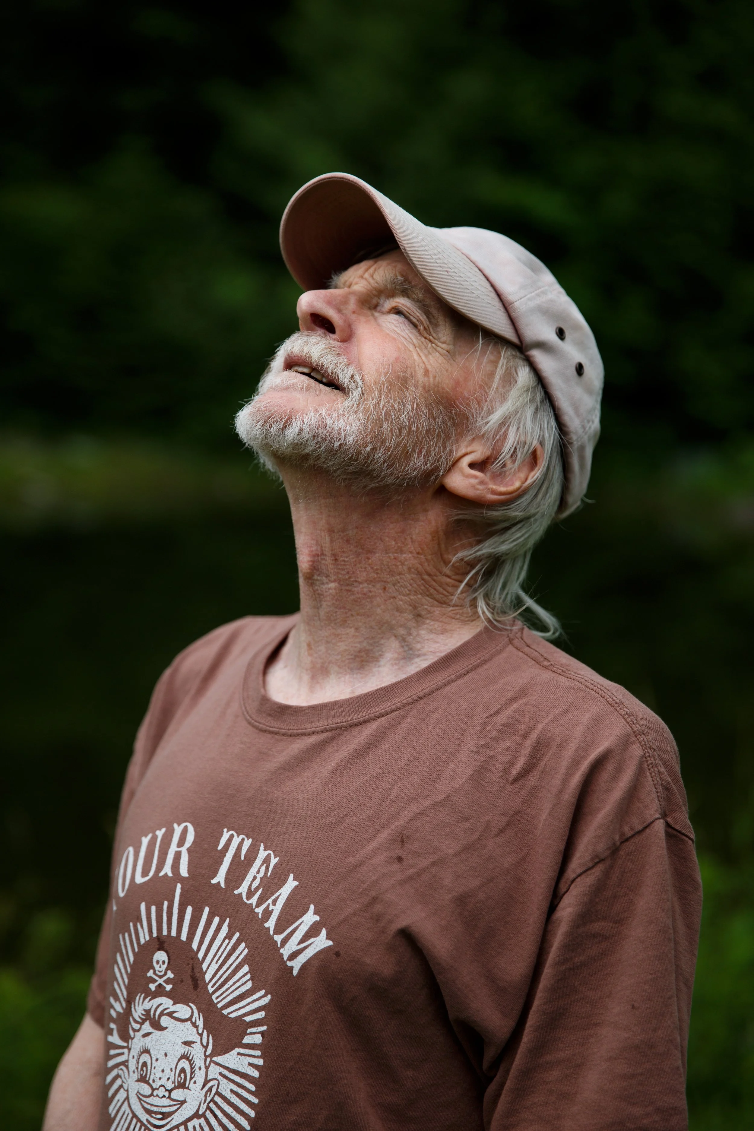  Tim Matson at his home in Strafford, Vt., on Monday, June 28, 2021. Matson runs a pond consulting business and helps his clients to design, build, and maintain their ponds. 