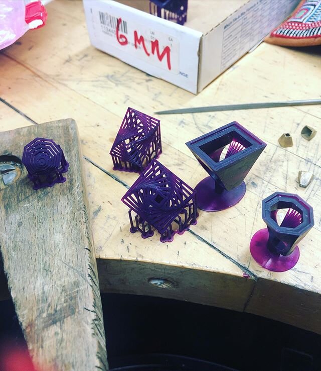 New stuff be happening #3dprinting #newstuff #newwork #alternativesignetring #trynewthings #showmeyourrings