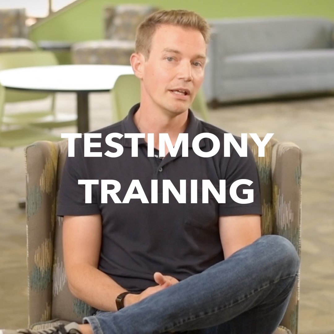 testimony training