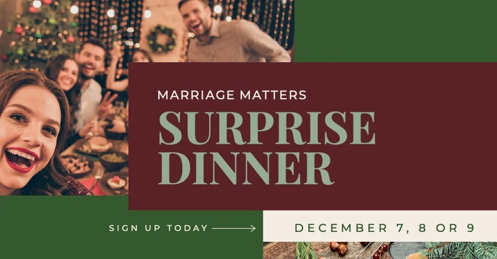 marriage matters surprise dinner